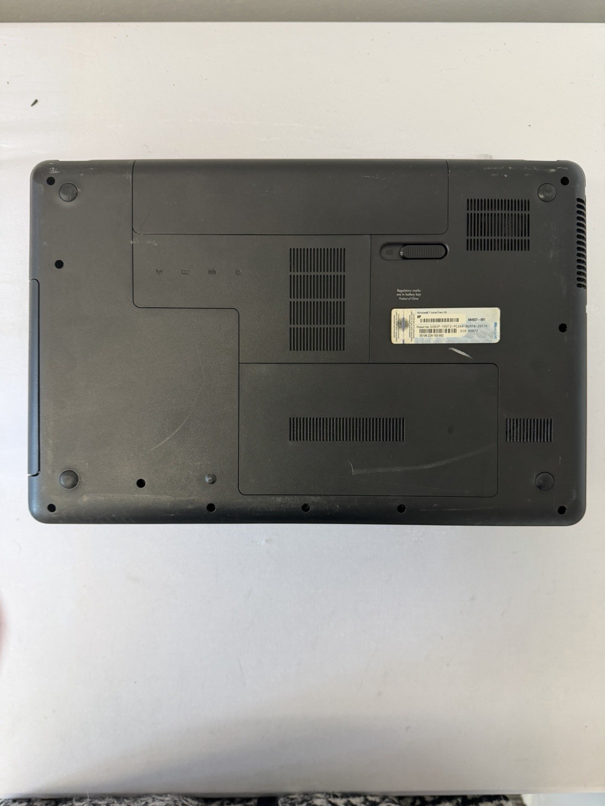Compaq Presario CQ57 Laptop – Good Screen – Intel Celeron B800 – Read Des
