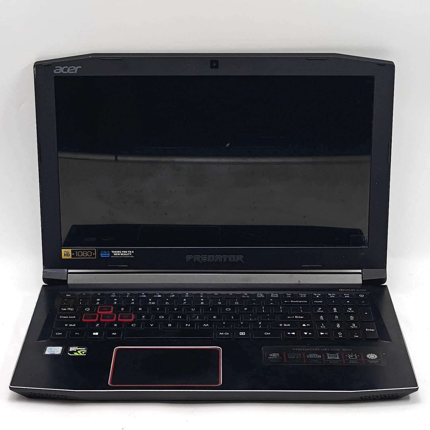 Broken Acer Predator Helios 300 PH315-51 i5-8300H 8GB RAM 256GB SSD GTX 1050 Ti