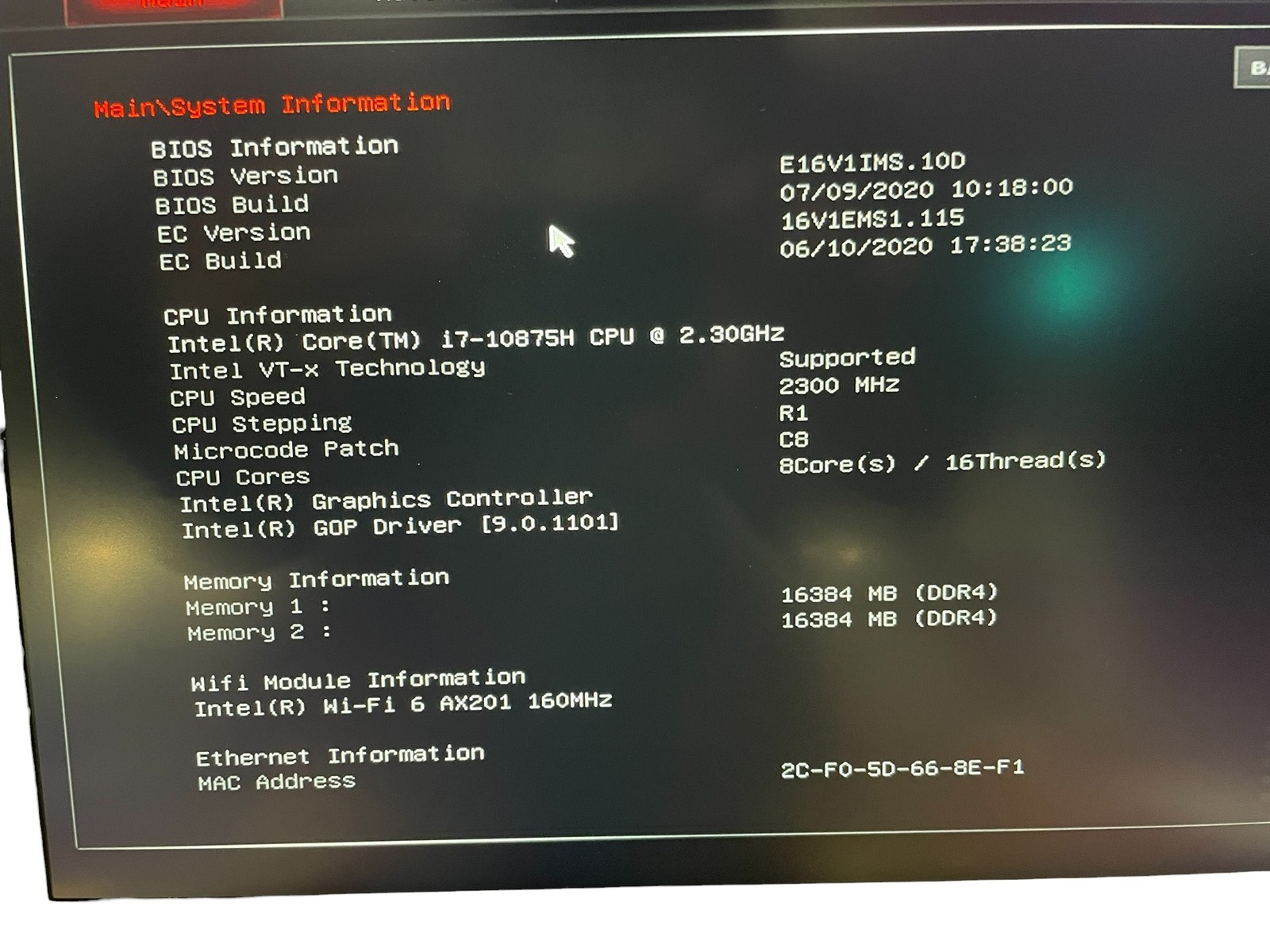MSI GS66 Stealth 10SGS 15″ – i7 2.3GHz – 32GB RAM – 1.5TB SSD – Grade D