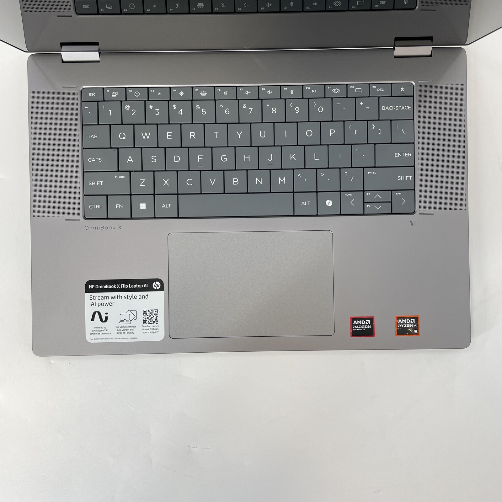 HP OmniBook X Flip 16 FHD+ TOUCH 2.0 GHz Ryzen AI 5 340 16GB 512GB SSD Very Good