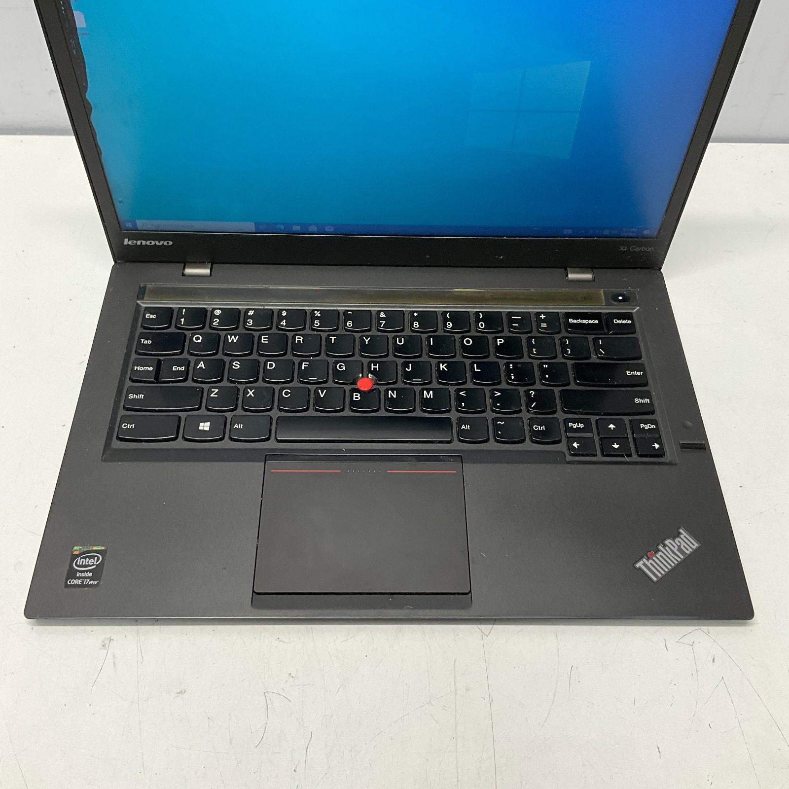 Thinkpad X1 Carbon 2nd Gen i7-4600U 2.69GHz Laptop 8GB RAM 256GB SSD Win 10 READ