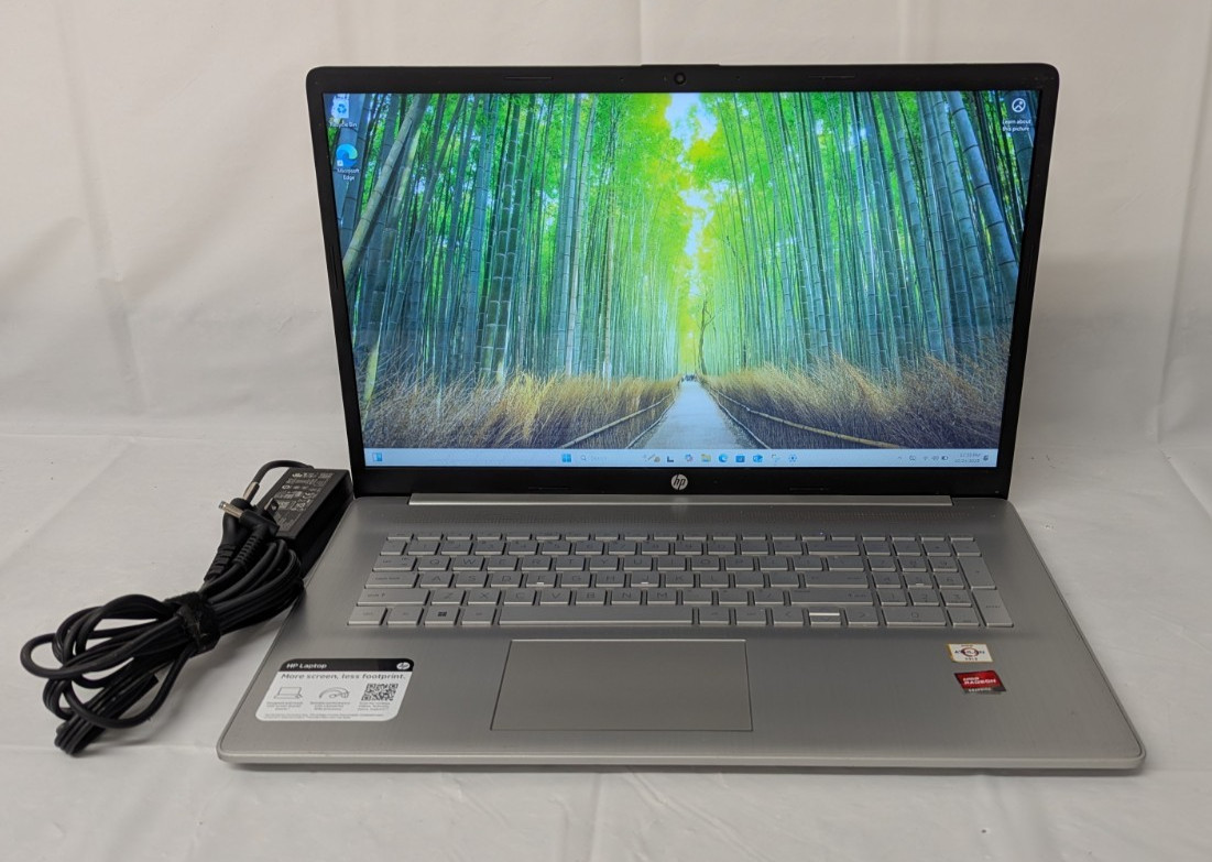 HP 17″ HD Laptop, AMD Athlon Gold 3150U, 8GB RAM, 1TB SSD, HDMI, Win 11
