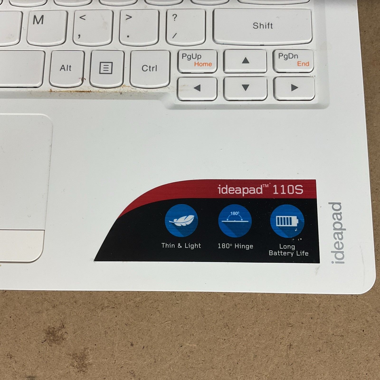 Lenovo IdeaPad 110S 11IBR 11.6 Inch Laptop White Notebook – Broken Untested