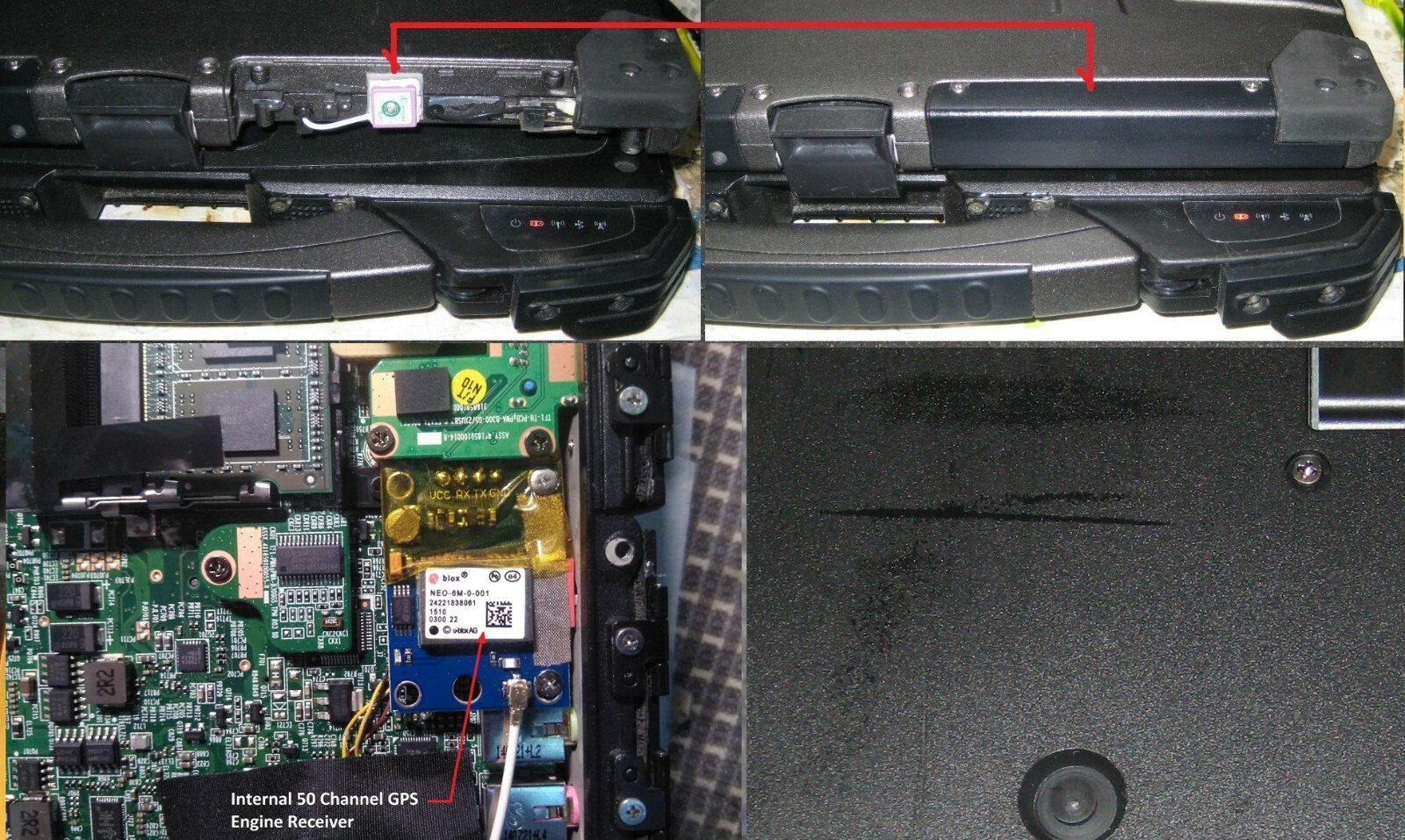 Fully Rugged Getac B300 Toughbook,i5-2520M@2.5ghz,120gSSD,4G/LTE,uBlx Custom GPS