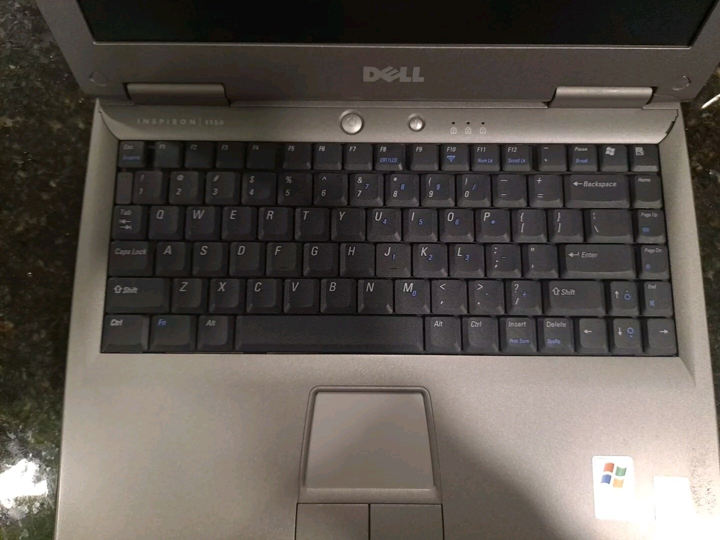 VINTAGE Dell Inspiron 1150 14.1″ Intel Celeron FOR PARTS