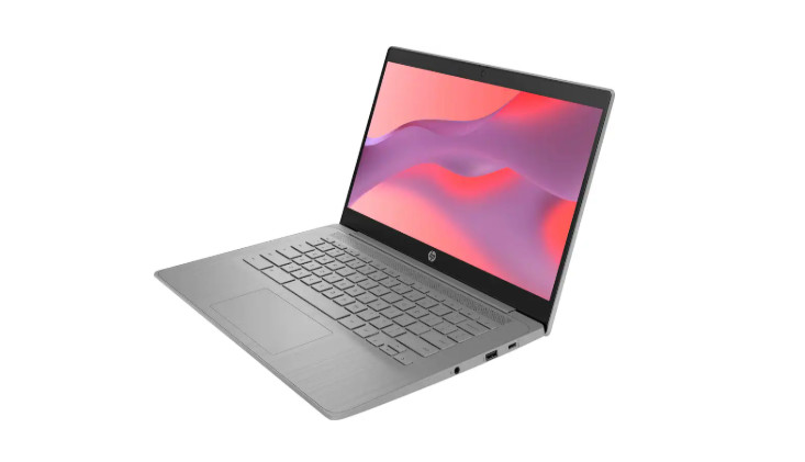 ✨HP 14″ Chromebook Laptop – Intel Celeron N4120- 4GB RAM 64GB eMMC – Modern Gray