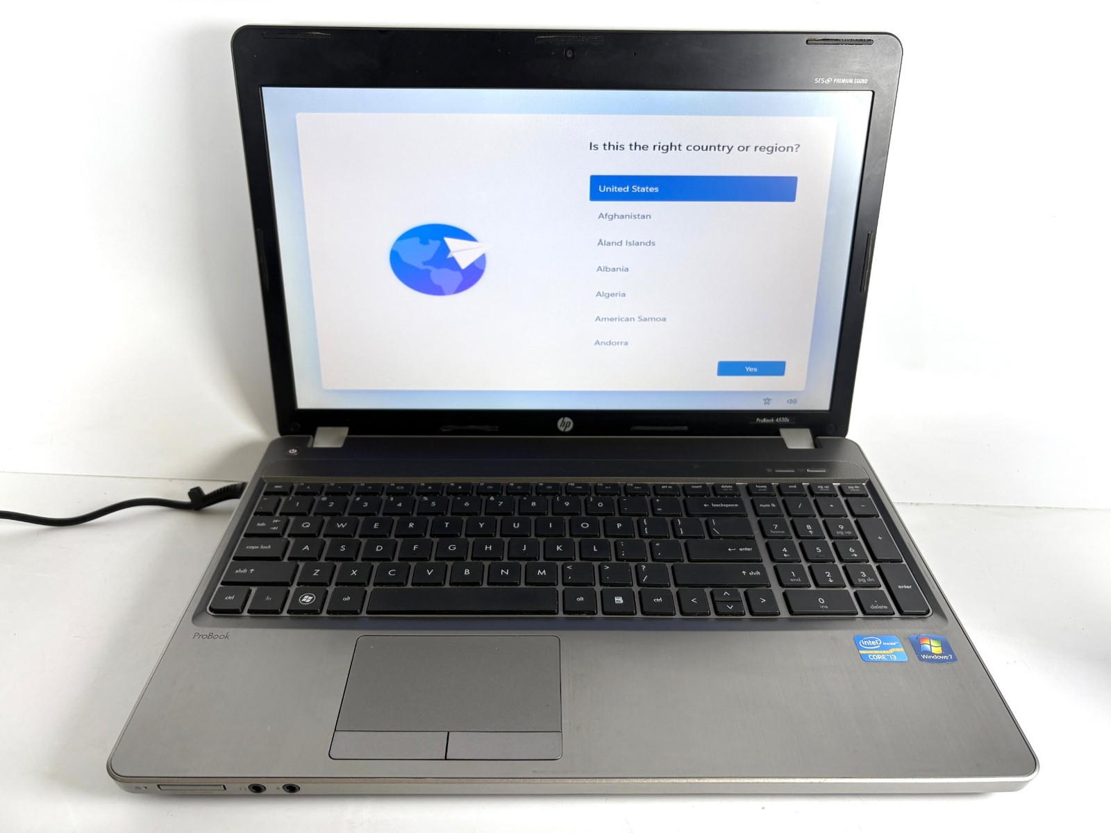 HP ProBook 4530s 15.6″ HD 2.3GHz i3 8GB RAM 500GB HDD Windows 11 Pro