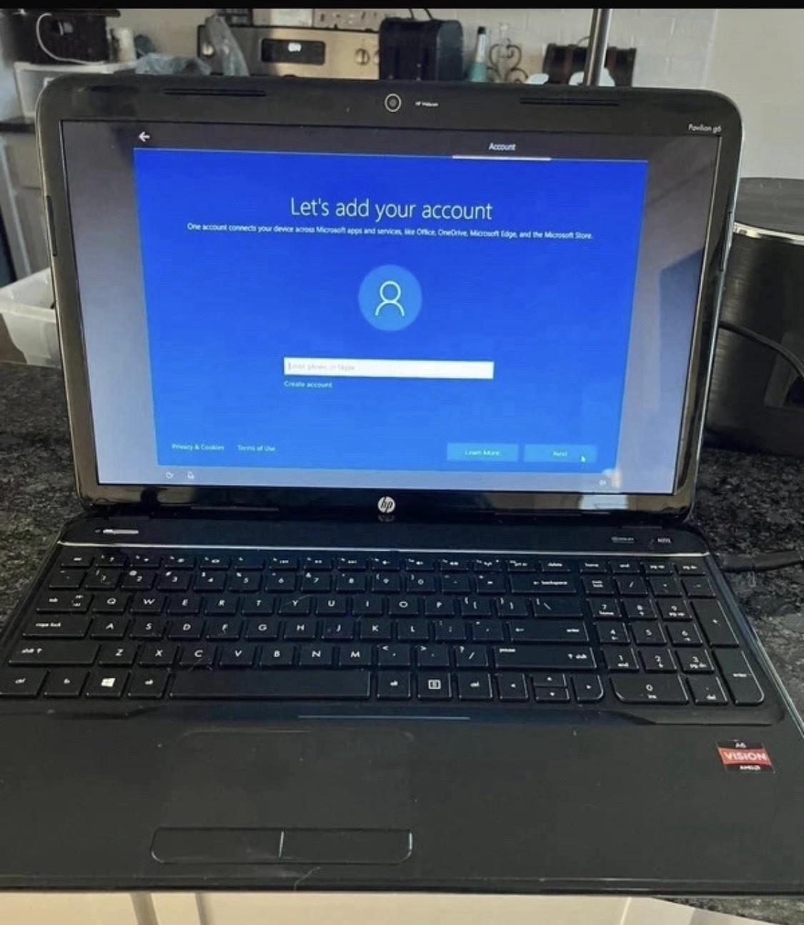 HP Pavillion g6 Laptop Computer