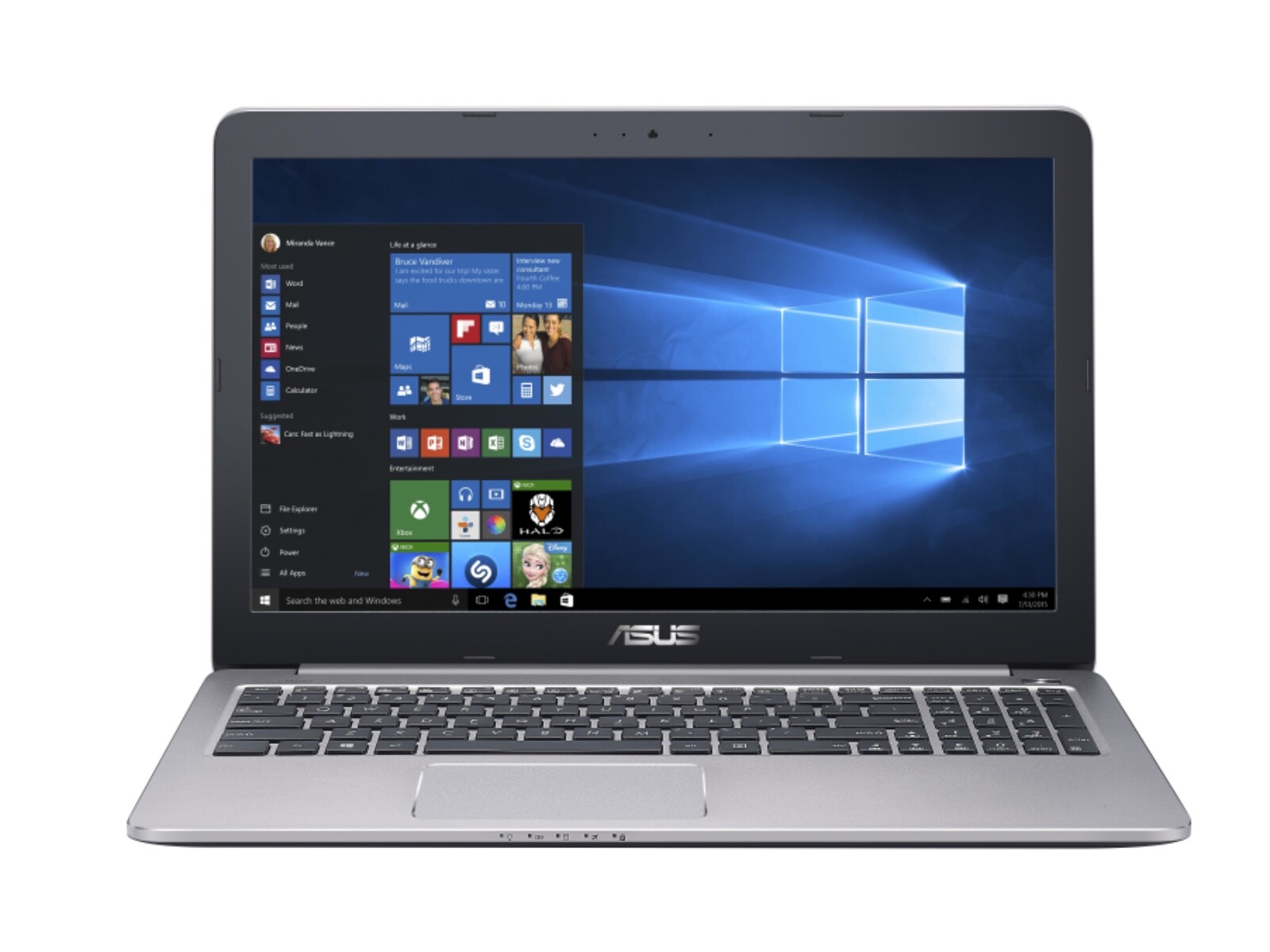 ASUS 15.6″ K501UW-NB72 i7 6500U 2.5ghz 16GB DDR4 NVIDIA GeForce GTX 960M Laptop