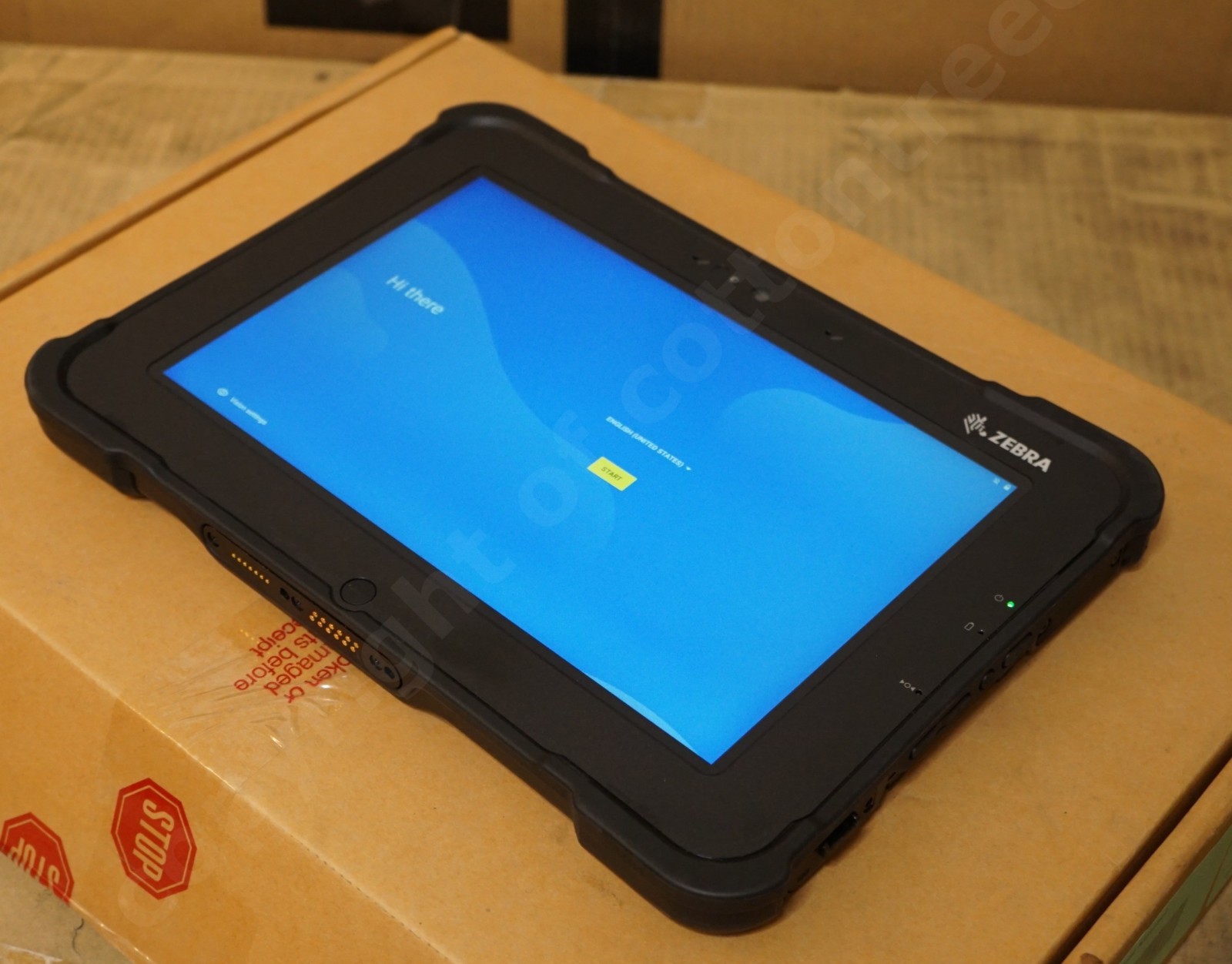 New OB Zebra Rugged LTE Tablet XSLATE L10 Android 128GB NFC RTL10B1-B4AS0P0000NA