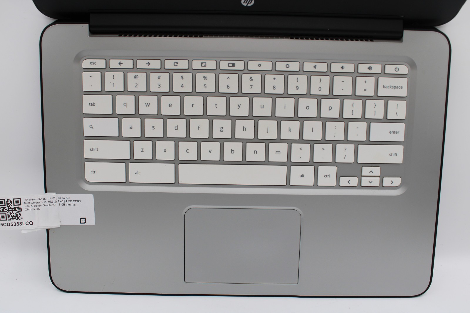 HP Chromebook 14 SMB _ Celeron-2955U @ 1.4 _ 4GB / 16GB _ ChromeOS