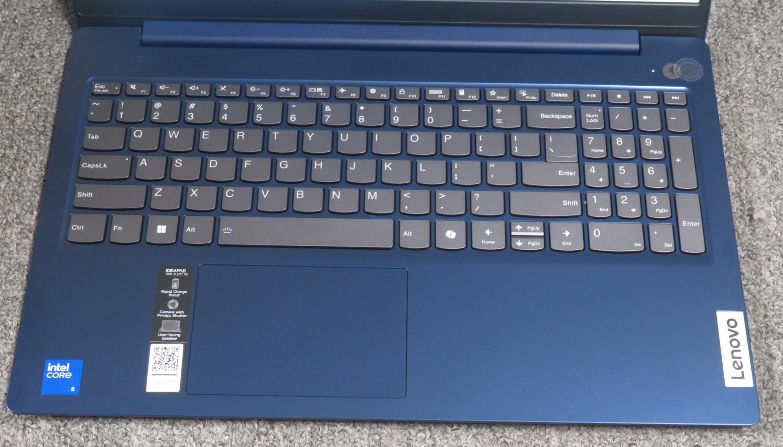 Lenovo IdeaPad Slim 3 15IRU 15.6″ FHD Touch Intel Core 5 120U 8GB RAM 512GB SSD
