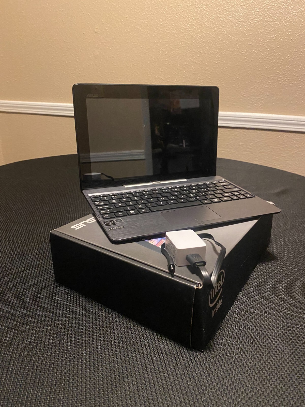 ASUS Transformer Tablet T100TA, USED, factory reset, GRAY, original box, charger