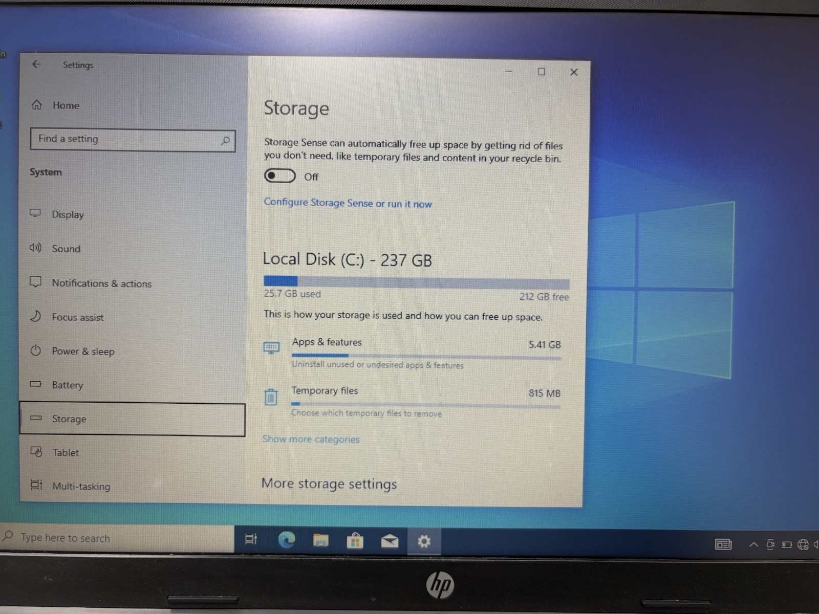 HP 255 G7 AMD Ryzen 3 2200U Radeon Vega 2.5GHz 15.6″ 8GB 256GB SSD Win 10 READ