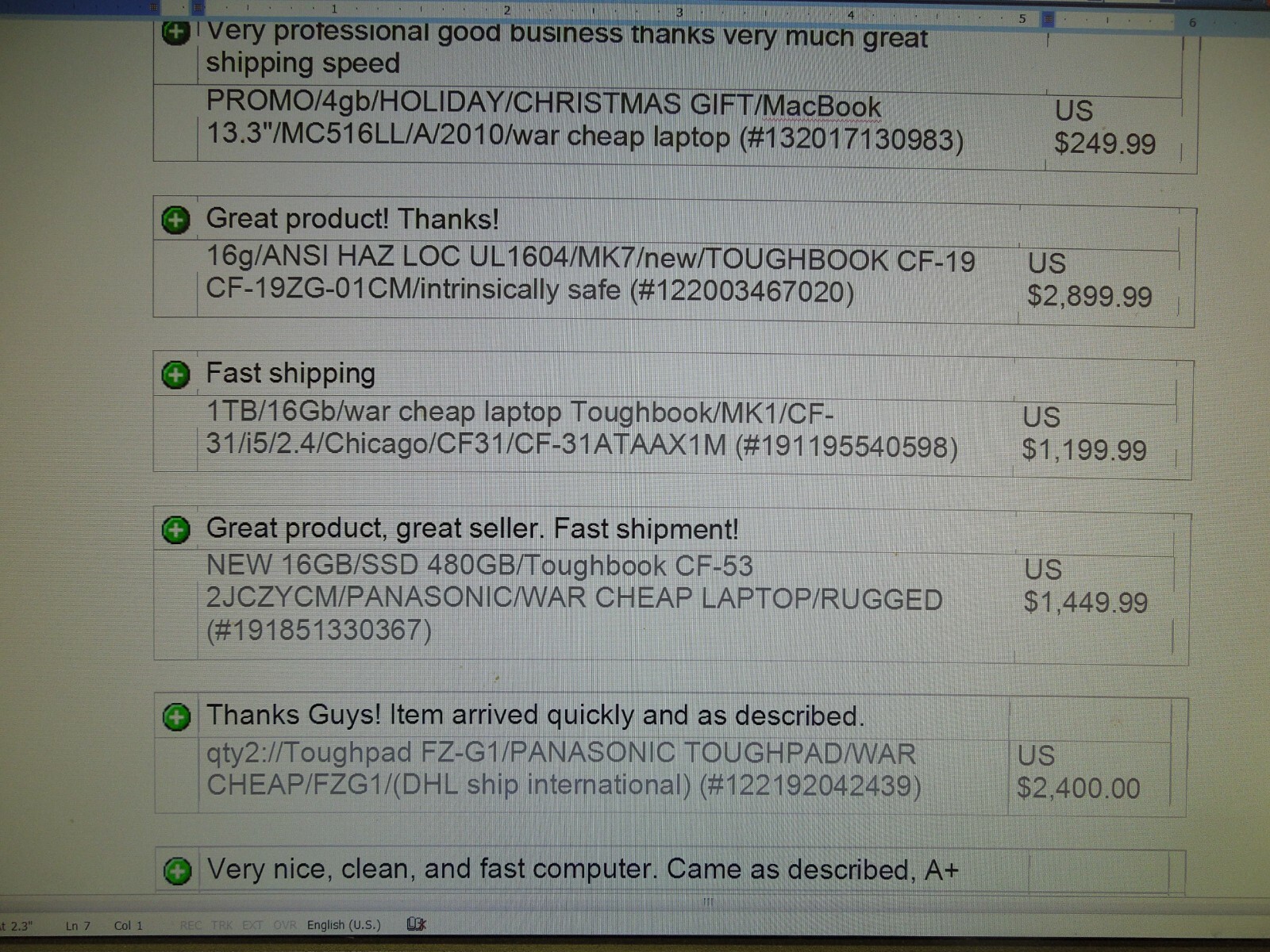 refurbid 4g LTE Panasonic Toughbook FZ-55 MK2, i5-1145G7,32GB, 512G, Backlit kbd