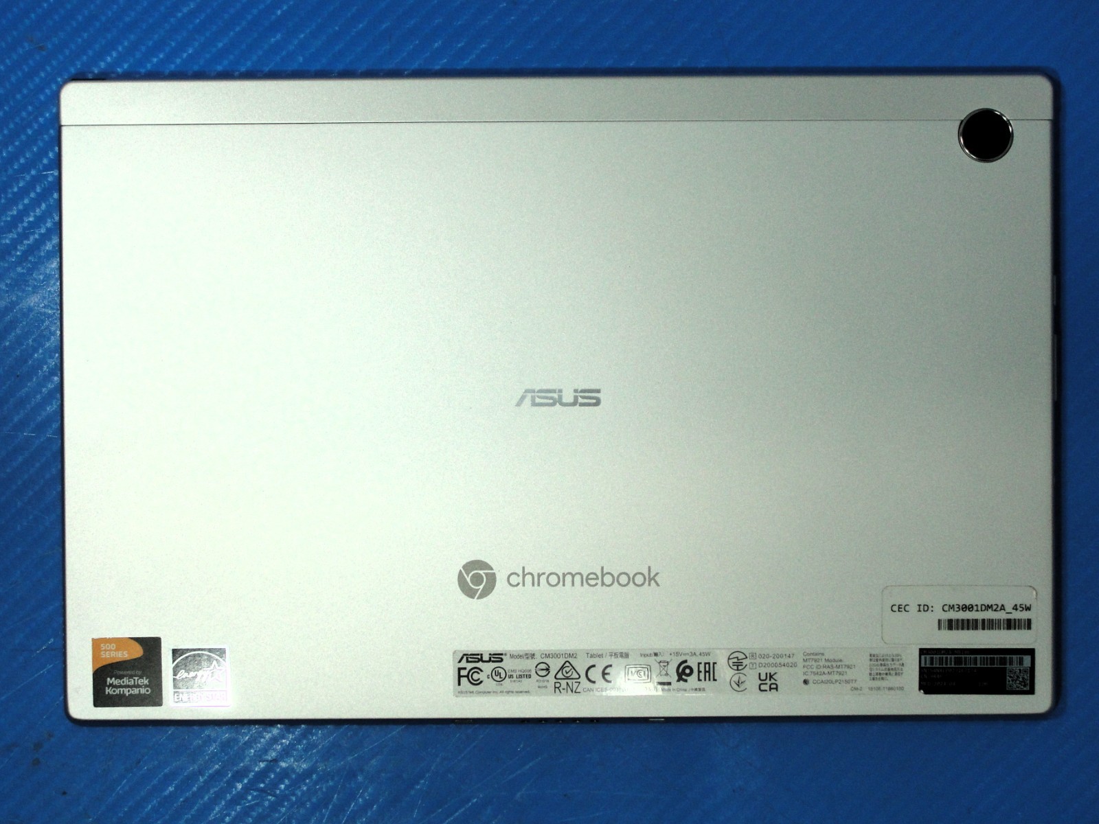 ASUS Chromebook CM30 Detachable 10″ Mediatek Kompanio 520 2.05GHz 4GB 64GB eMMC