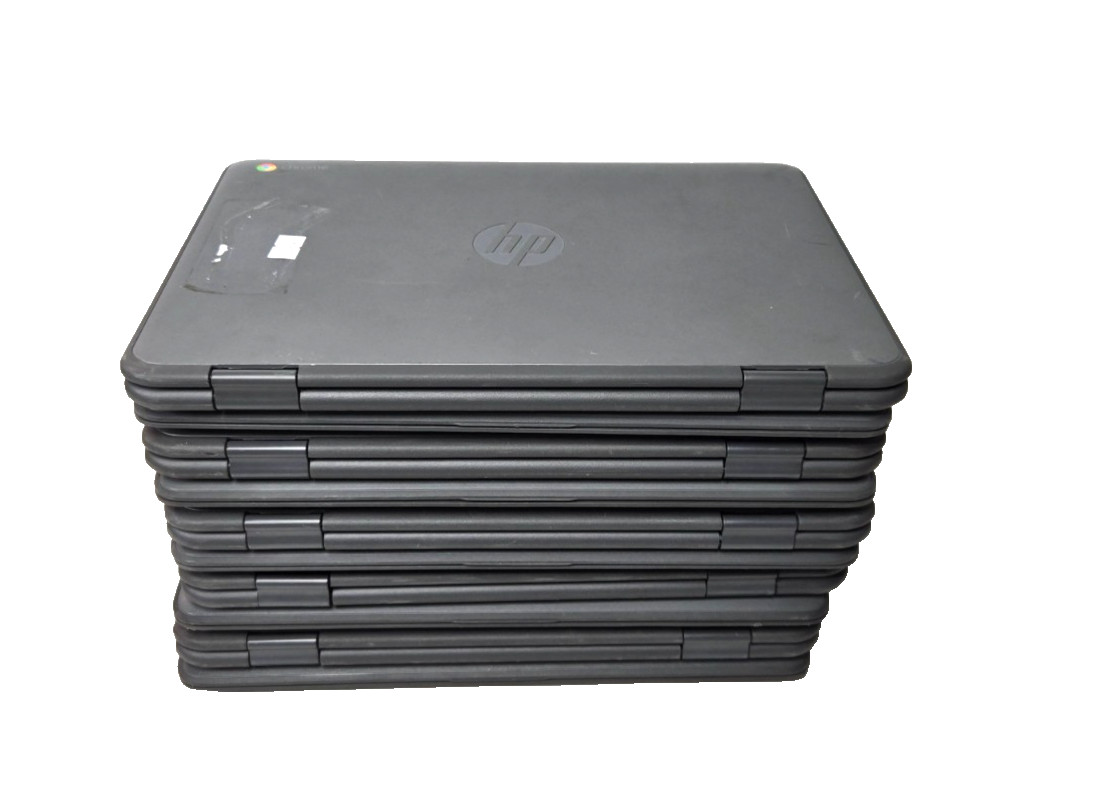 HP Chromebook x360 11 G1 EE (N3350 1.10GHz – 4GB RAM – 32GB SSD) Lot of 10*