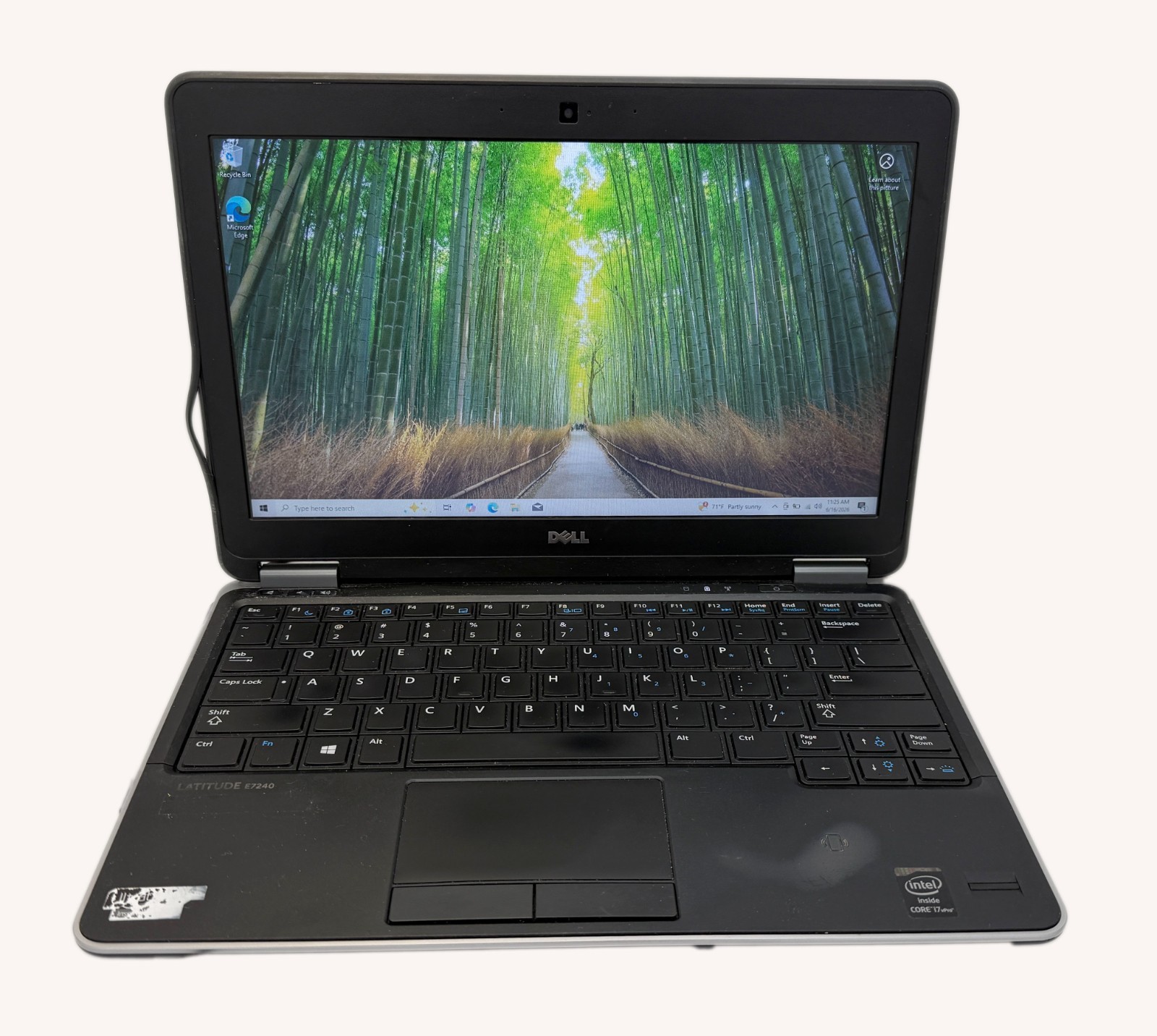 Dell Latitude E7240 i7-4600u 2.1GHz 8GB RAM 128GB SSD Win 10 Home