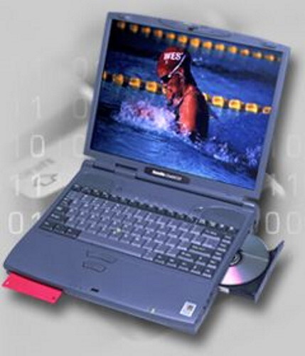 Vintage Toshiba Satellite 2545XCDT K6-2 4GB Notebook Computer Windows 2000 Pro