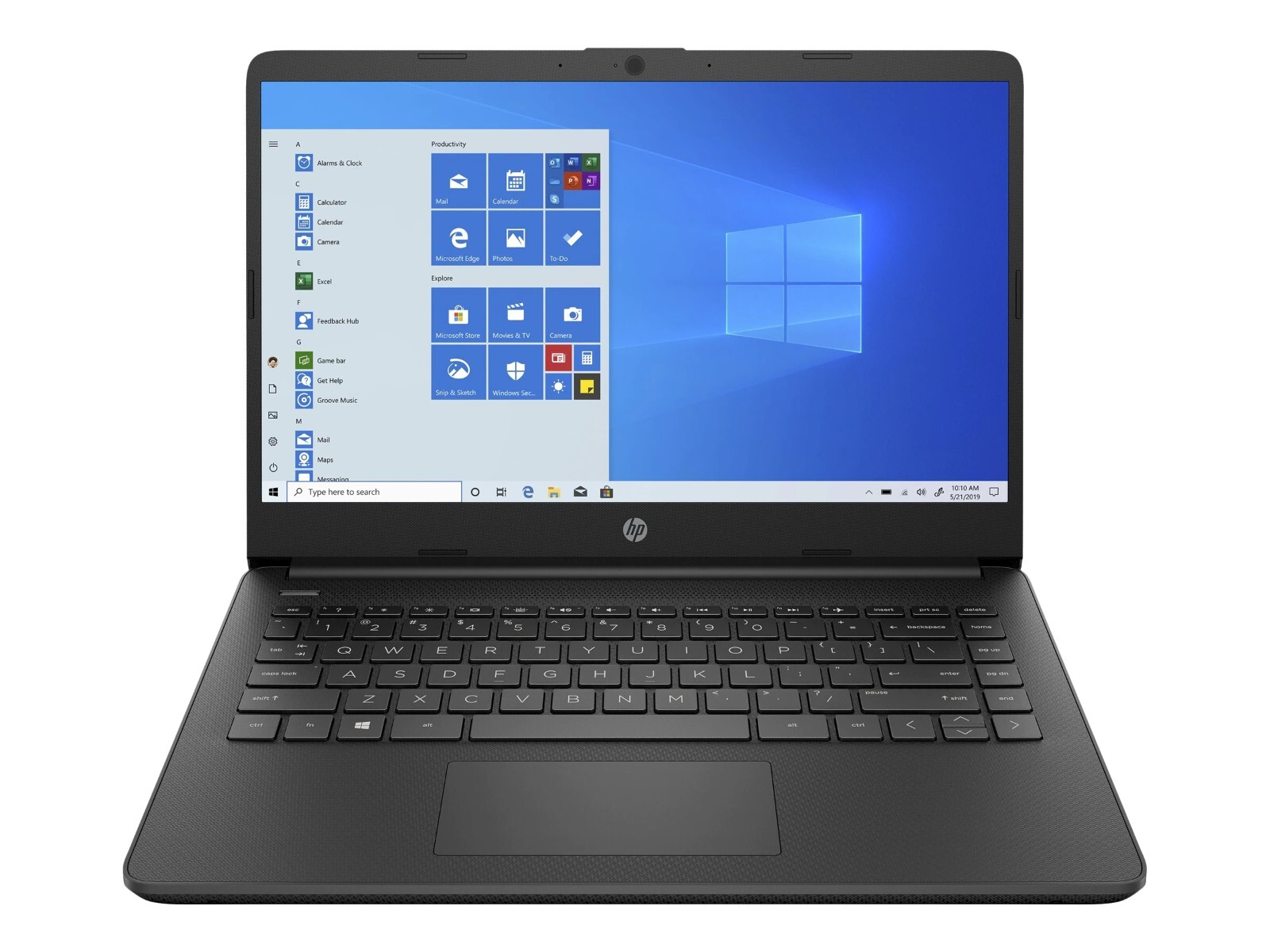 HP 14-fq0020nr 14″ (64GB eMMC, AMD 3020e, 1.20GHz, 4GB RAM) Laptop – Jet…