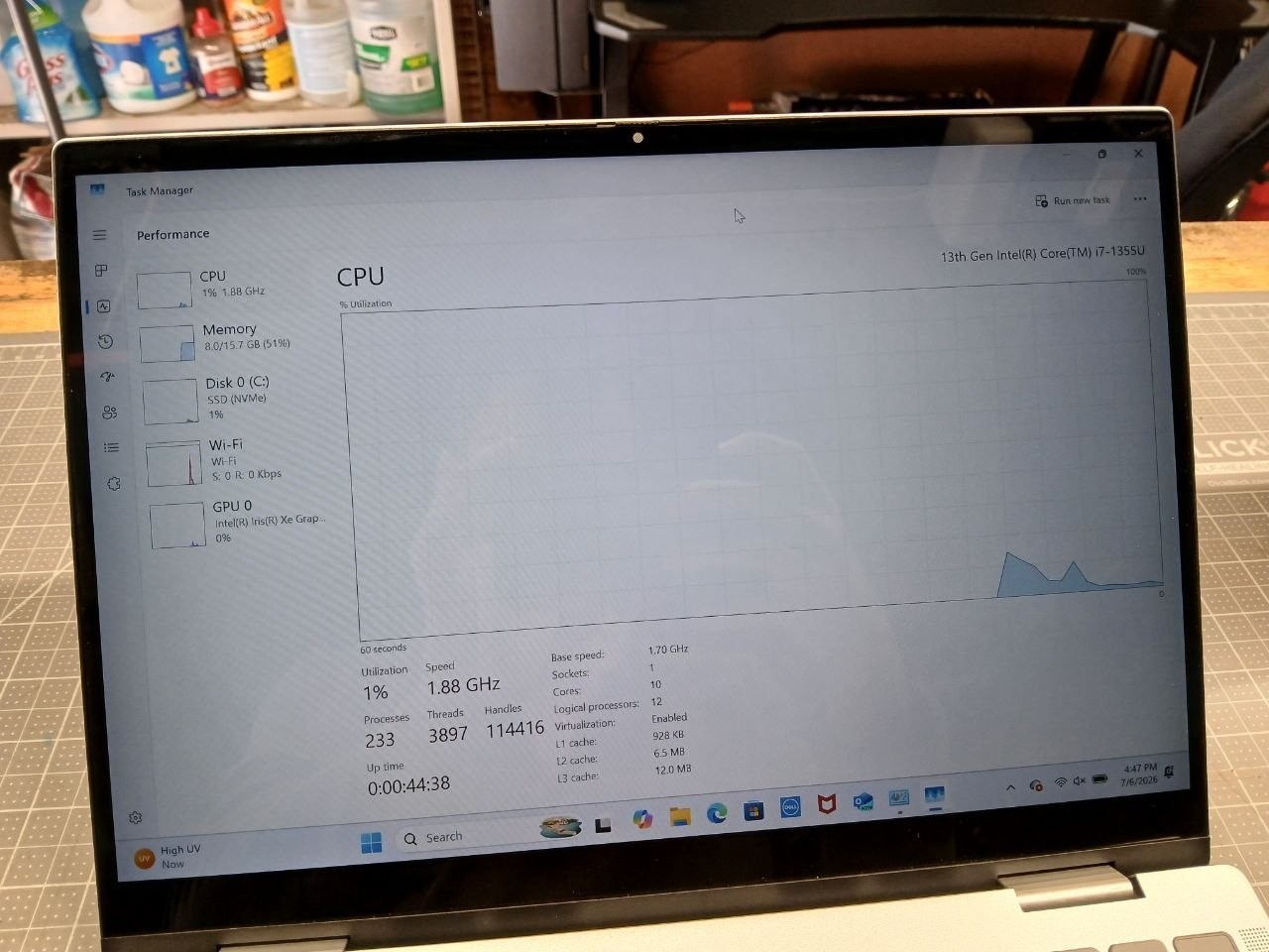 Dell Inspiron 14 7430 2-in-1 14″ Touch i7-1355U 16GB RAM 1TB SSD Mint W/ Charger