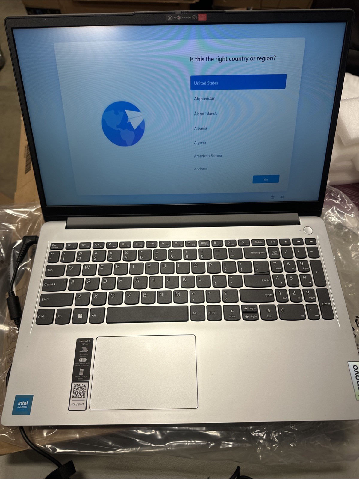 Lenovo 82LX00A4US ( Intel N4500 1.1GHz, 15.6” HD,36 GB, 1T SSD) Silver