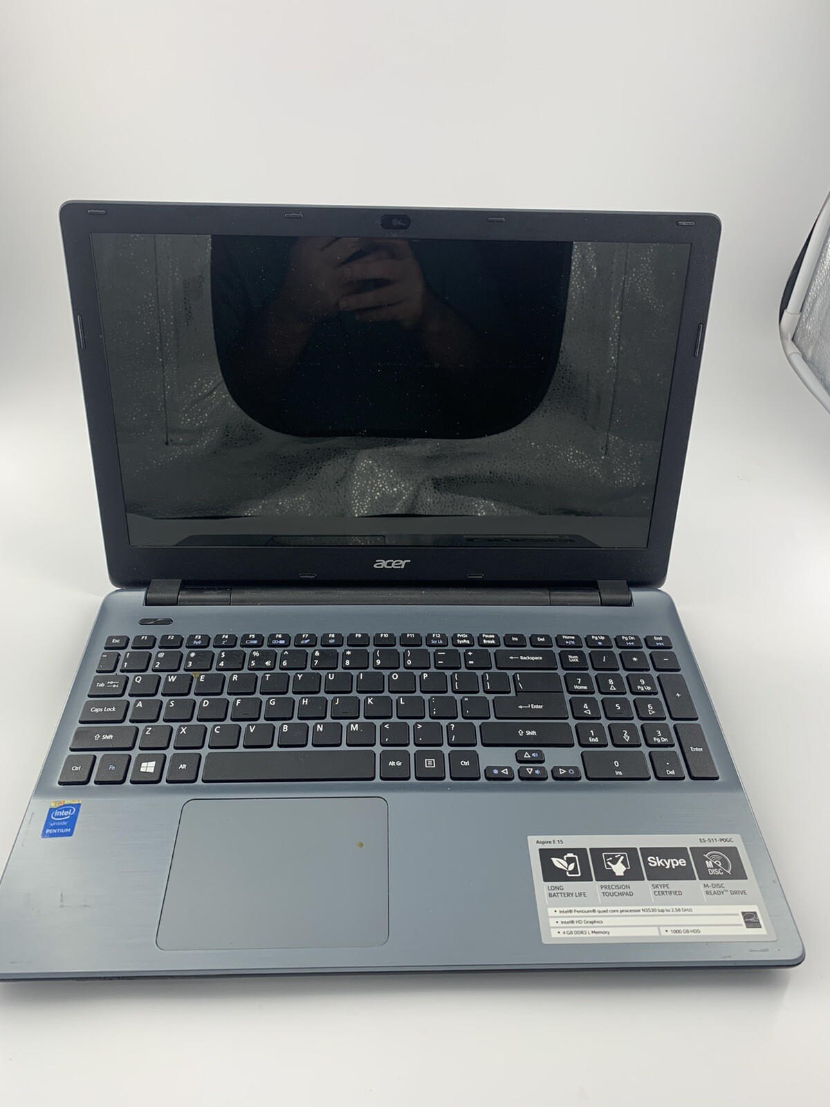 Acre Aspire E5-511-P0GC 15.6” Laptop Computer 4GB DDR3 L Memory Tested
