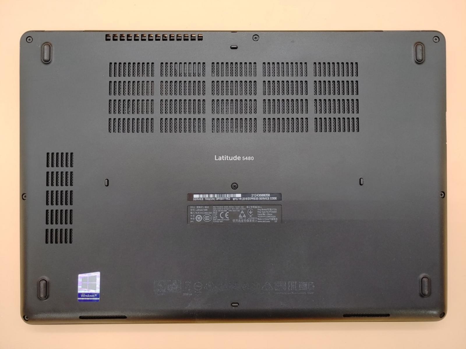 Dell Latitude 5480 14″ i5-7300U✔8GB RAM✔256GB SSD✔ *NO BATT/NO OS/NO AC* *READ*