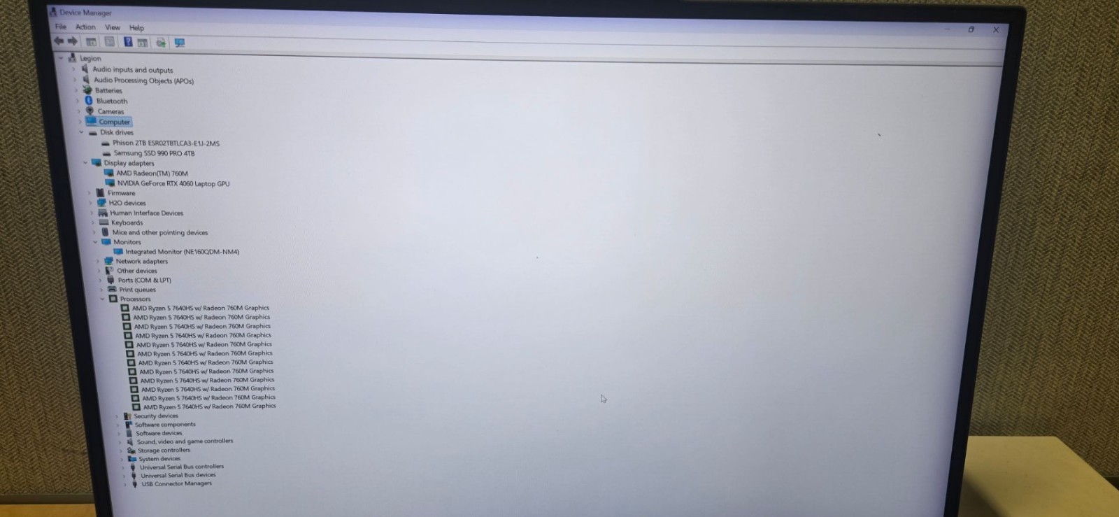 CUSTOM Lenovo Legion Slim 5 w/ 16″ 2k Mini-Led display, 96GB DDR5, 6TB SSDs