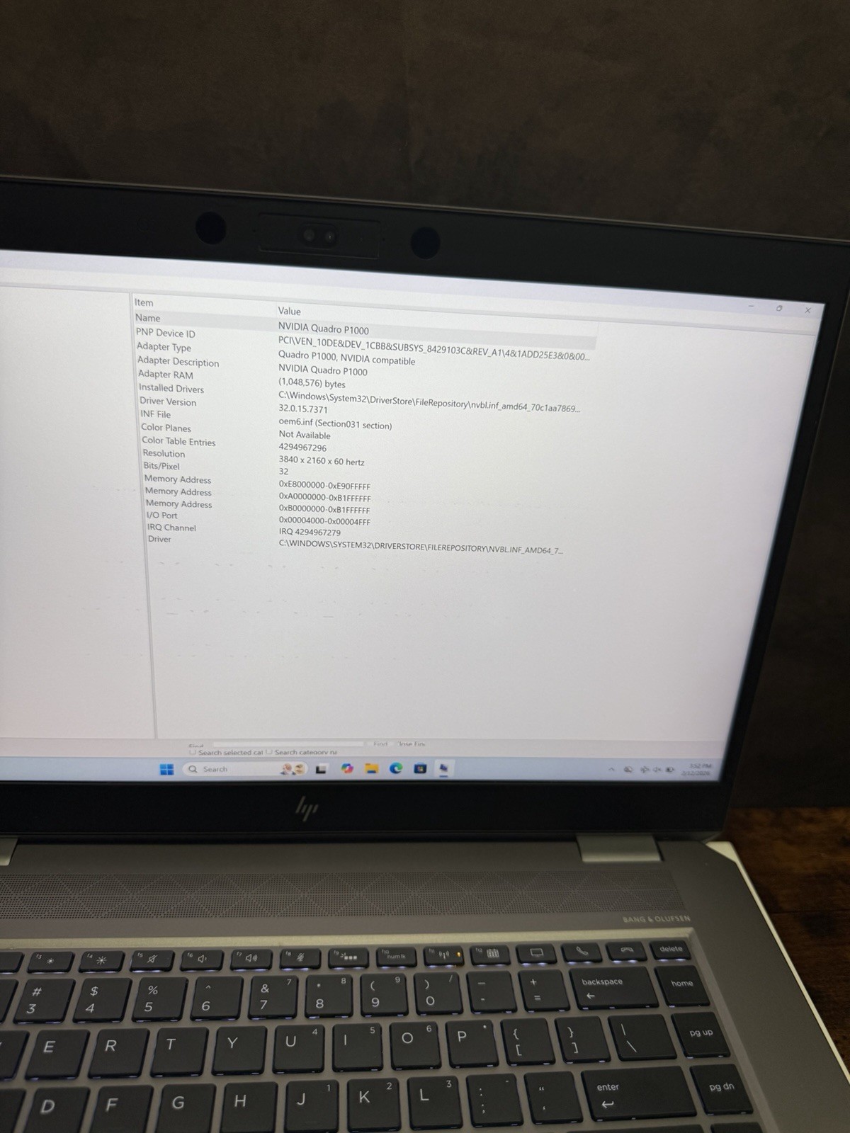 HP ZBook Studio G5 15” Workstation | i7-8750H 8th Gen | 16GB RAM | Quadro P1000