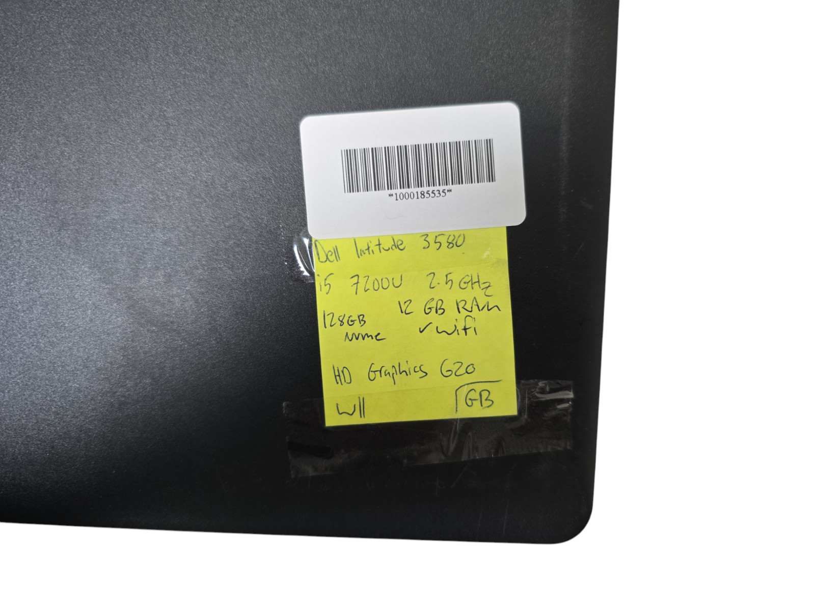 Dell Latitude 3580 i5-7200U@2.5GHz 128GB NVMe 12GB Ram Win 11