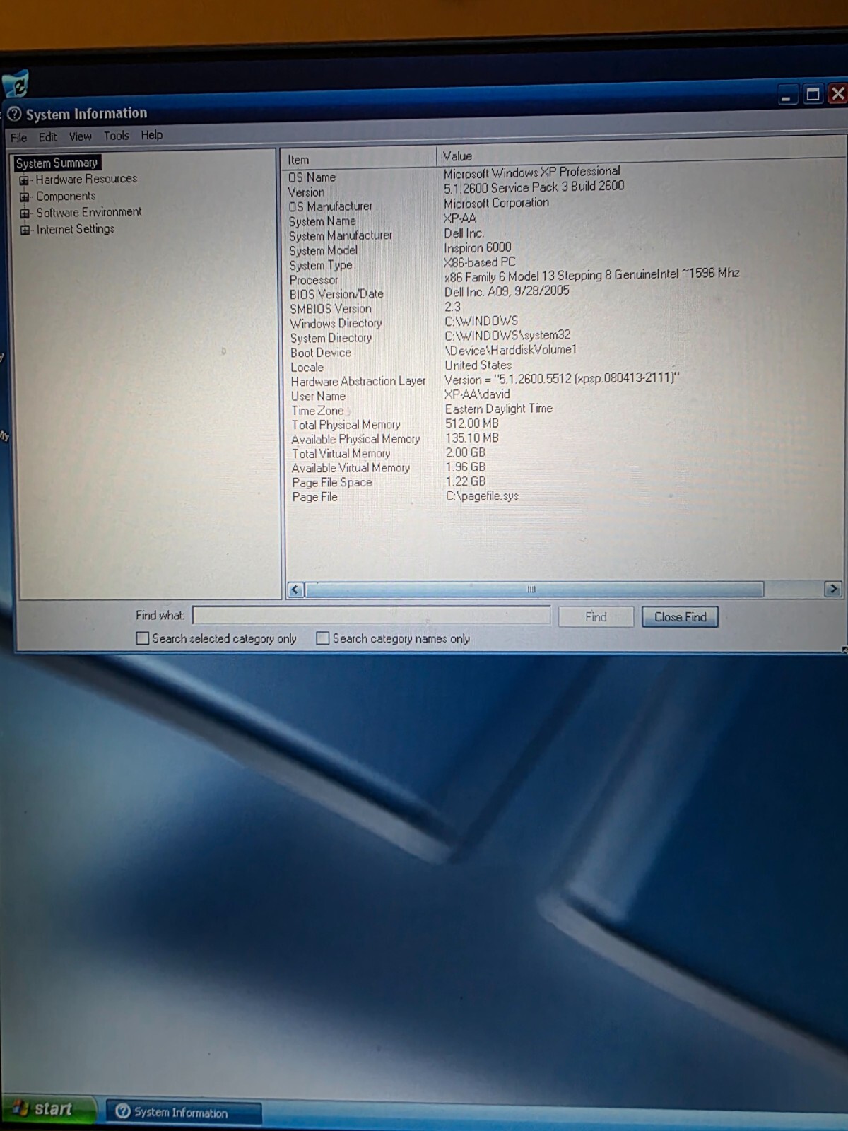 Dell Inspiron 6000 – PP12L – 15.5” Laptop with Adapter