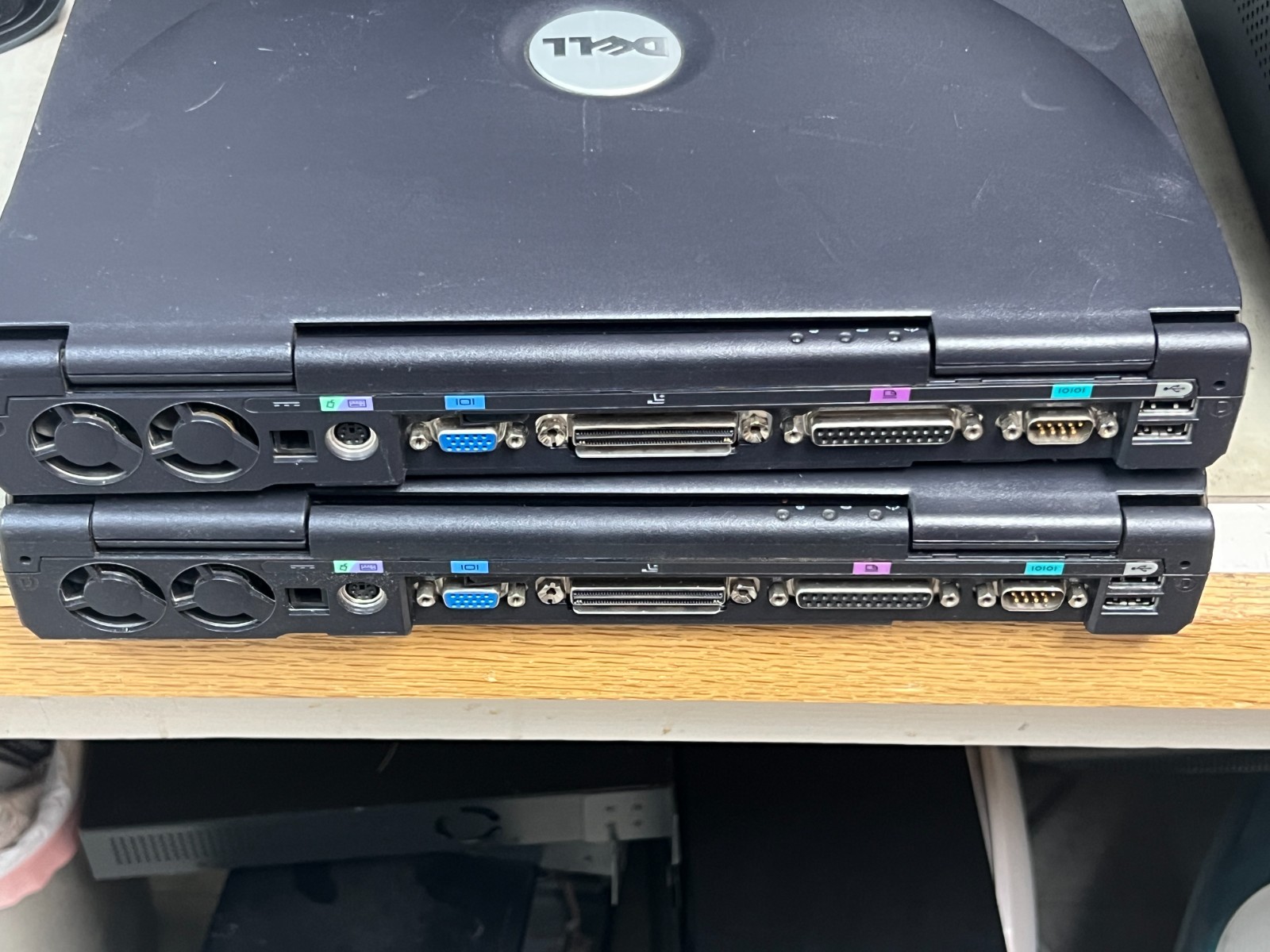 *PAIR* Dell Inspiron 8200 Pentium 4M GeforceGo4 Mostly Complete Good Battery