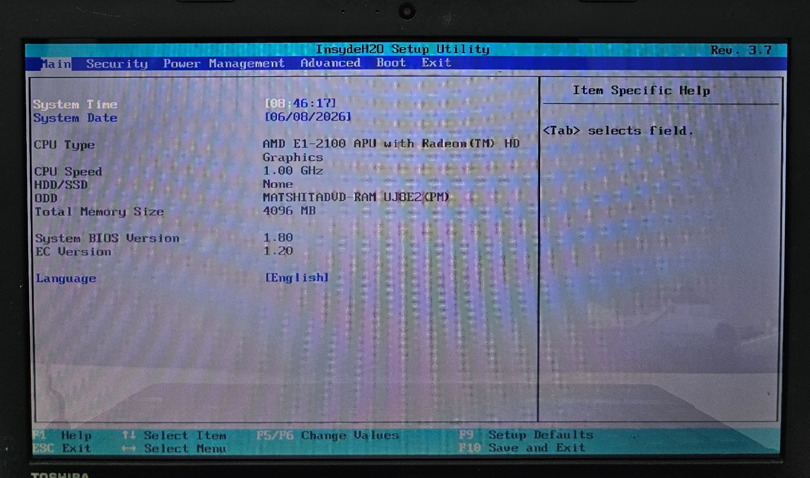 Toshiba Satellite C55D-A5170 15.6″ Laptop AMD E1-2100 4GB Ram NO HD/OS (FL)