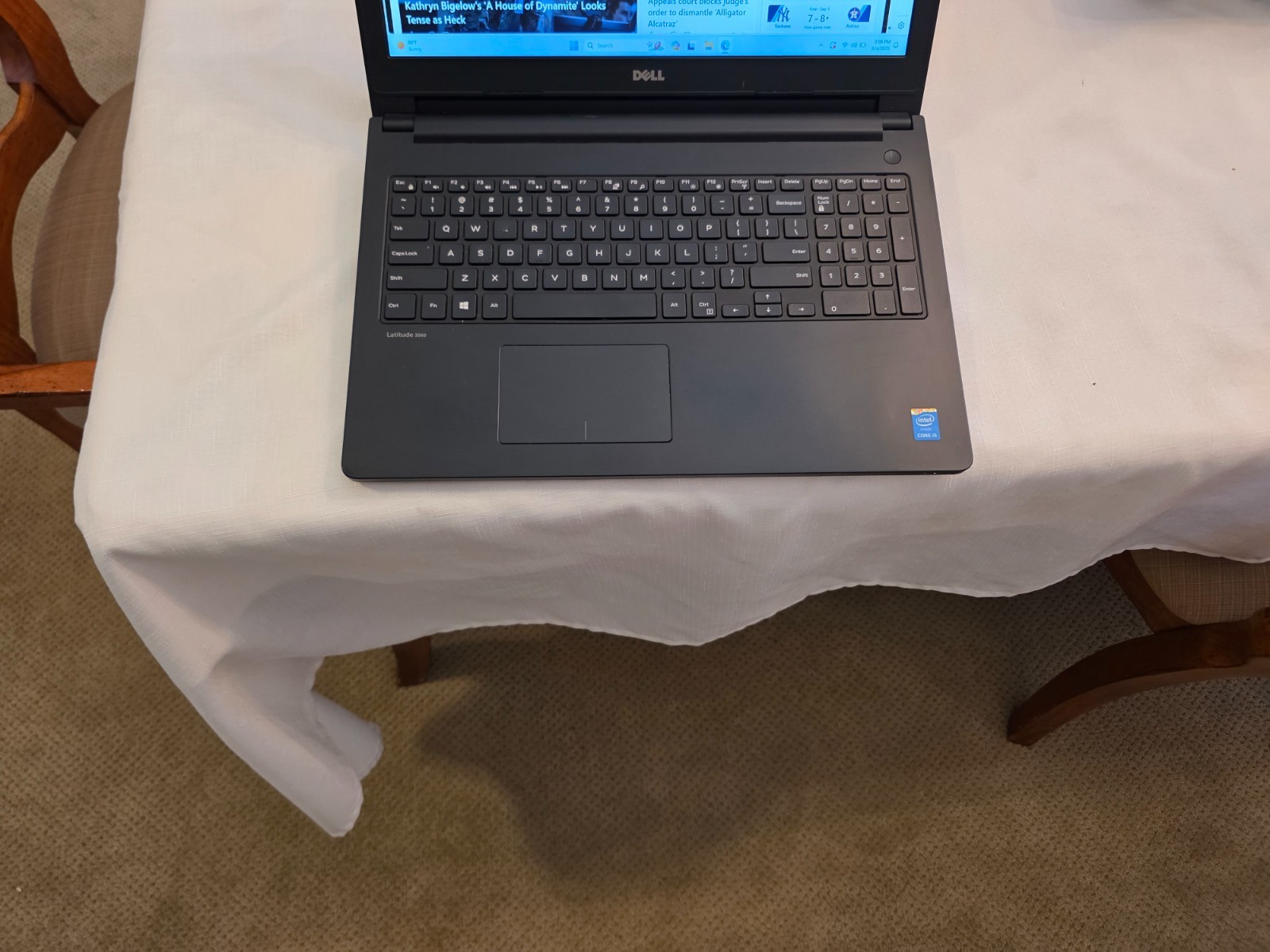 Dell Latitude 3560 15.6″ Laptop Intel Core i5-5200U 2.2GHz 8GB RAM – 128 SSD