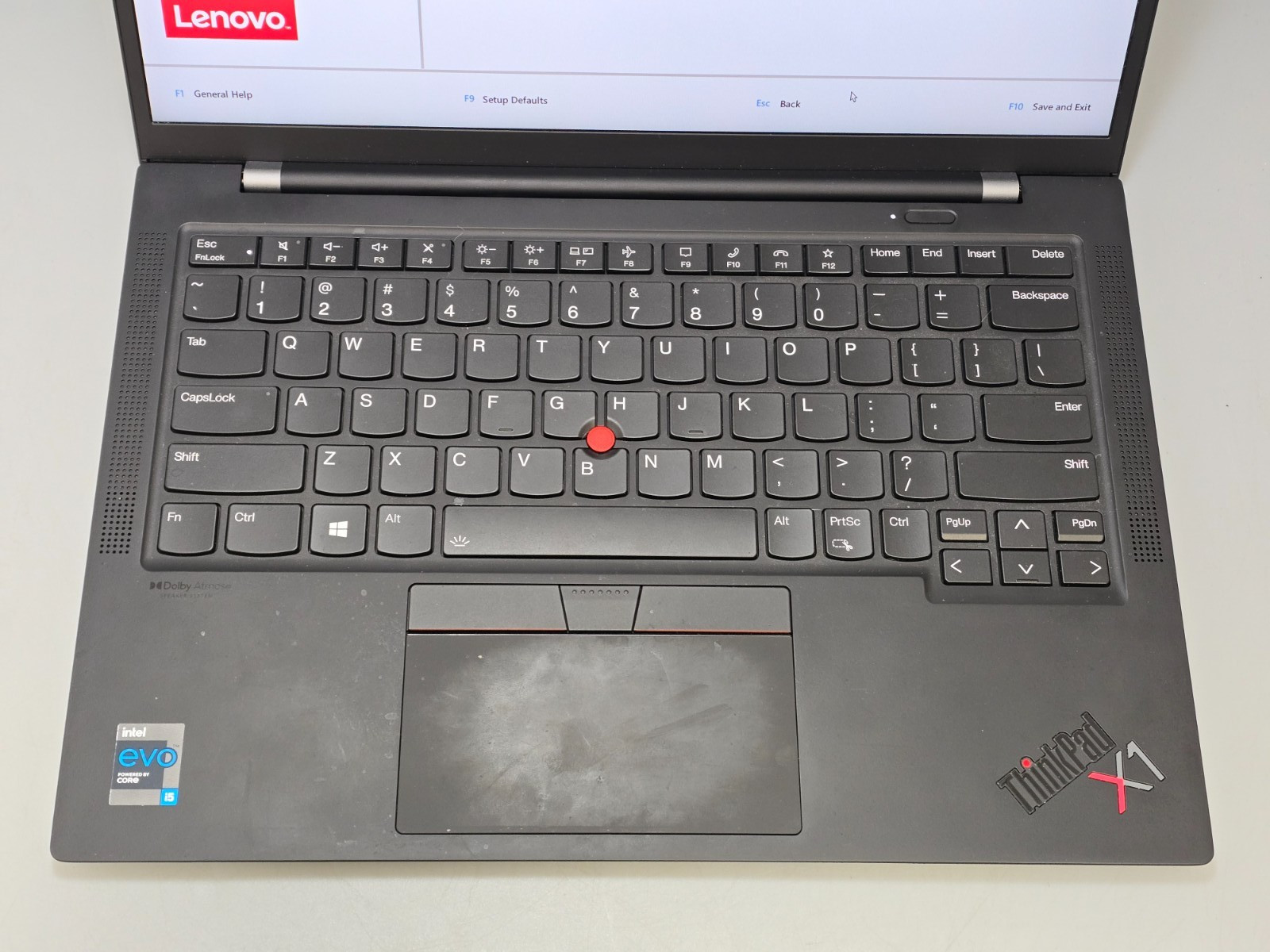Lenovo ThinkPad X1 Carbon 9th Gen Core i5-1135G7 8GB RAM NO SSD *READ!!**