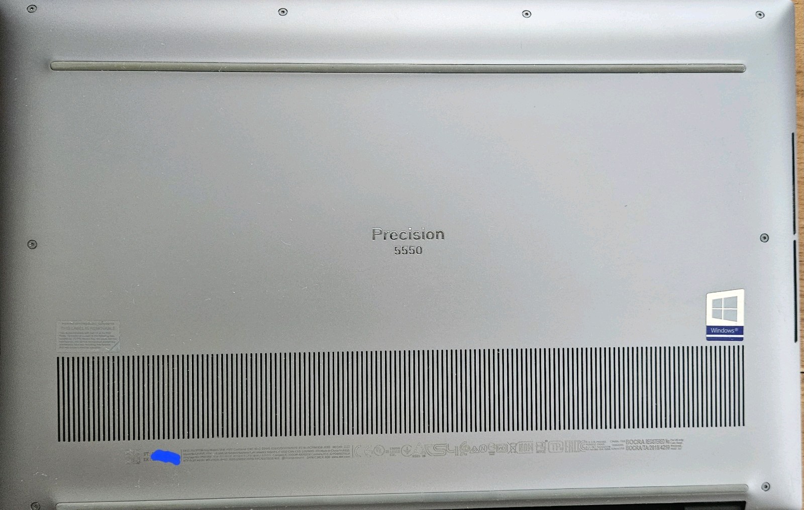 Dell Precision 5550 – i7-10750H | 32GB RAM | NVIDIA Quadro T2000 | 15.6″ UHD+ 4K