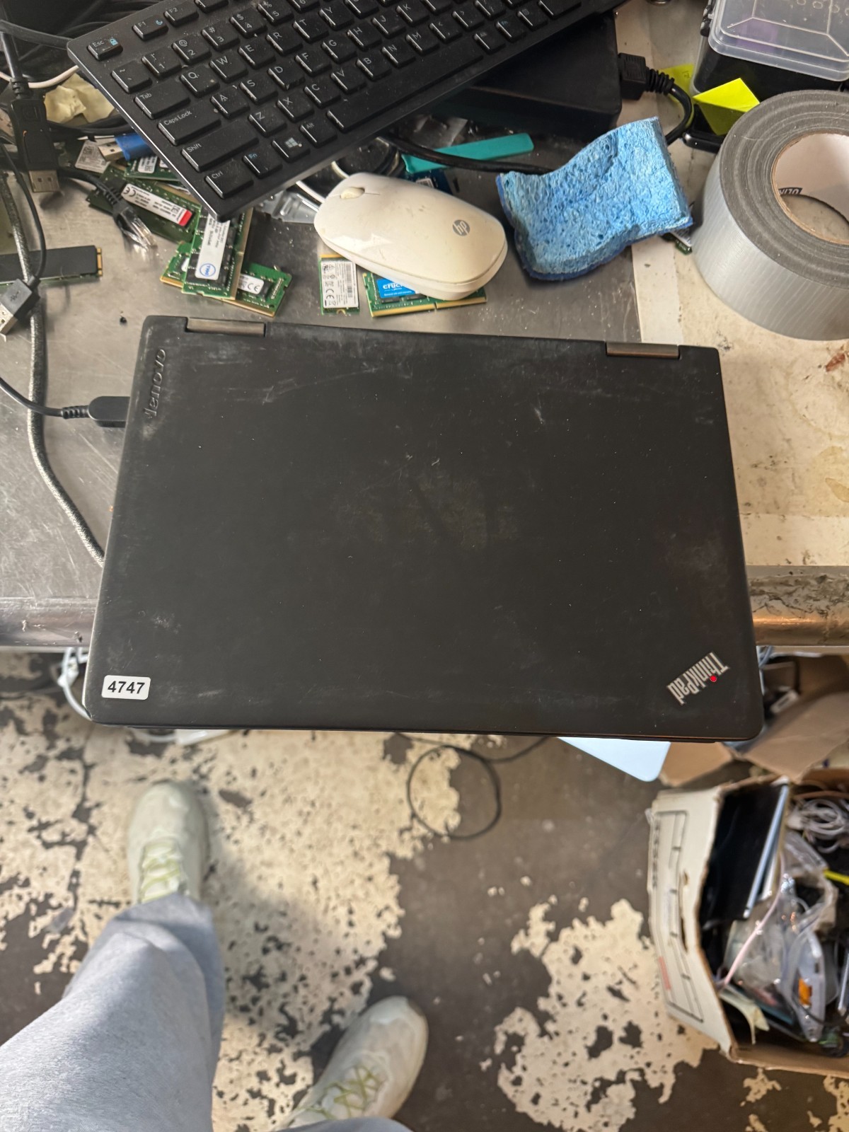 Lenovo ThinkPad Yoga 12 Intel Core i3 Laptop for Parts/Repair #4747
