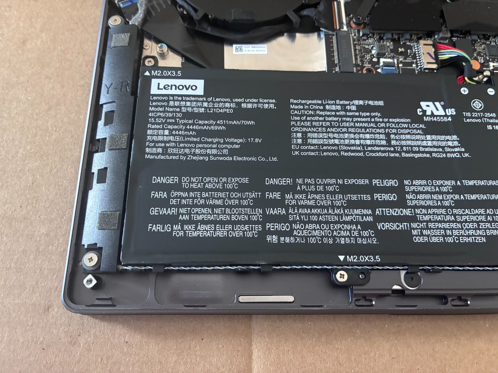 *As-Is* Lenovo Slim 7 Pro X 14ARH7 14.5″ Ryzen 9 6900HS 16GB NO SSD RTX 3050 |
