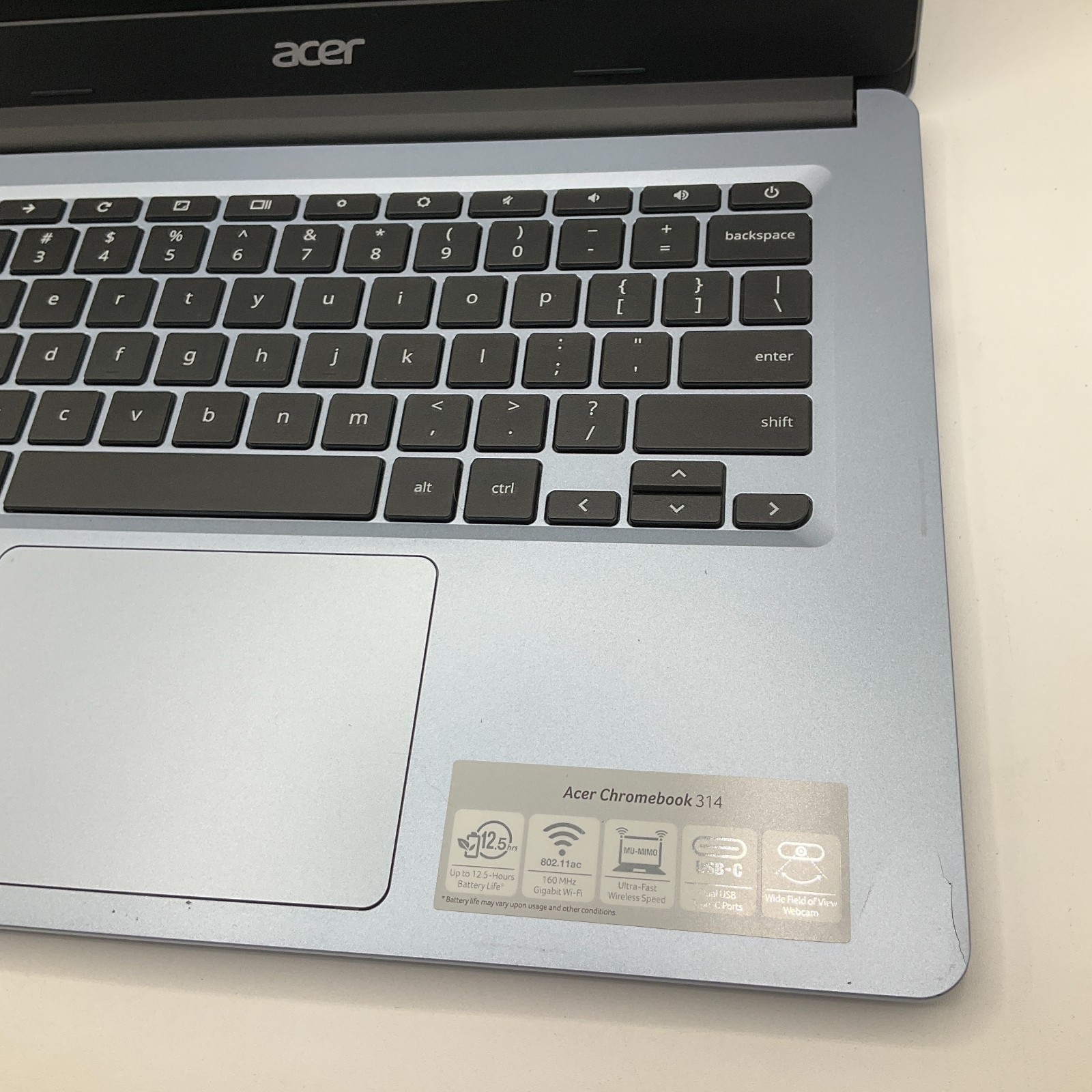 Acer Chromebook N19Q2 14″ Intel Celeron N4000 4GB RAM 64GB Storage Blue