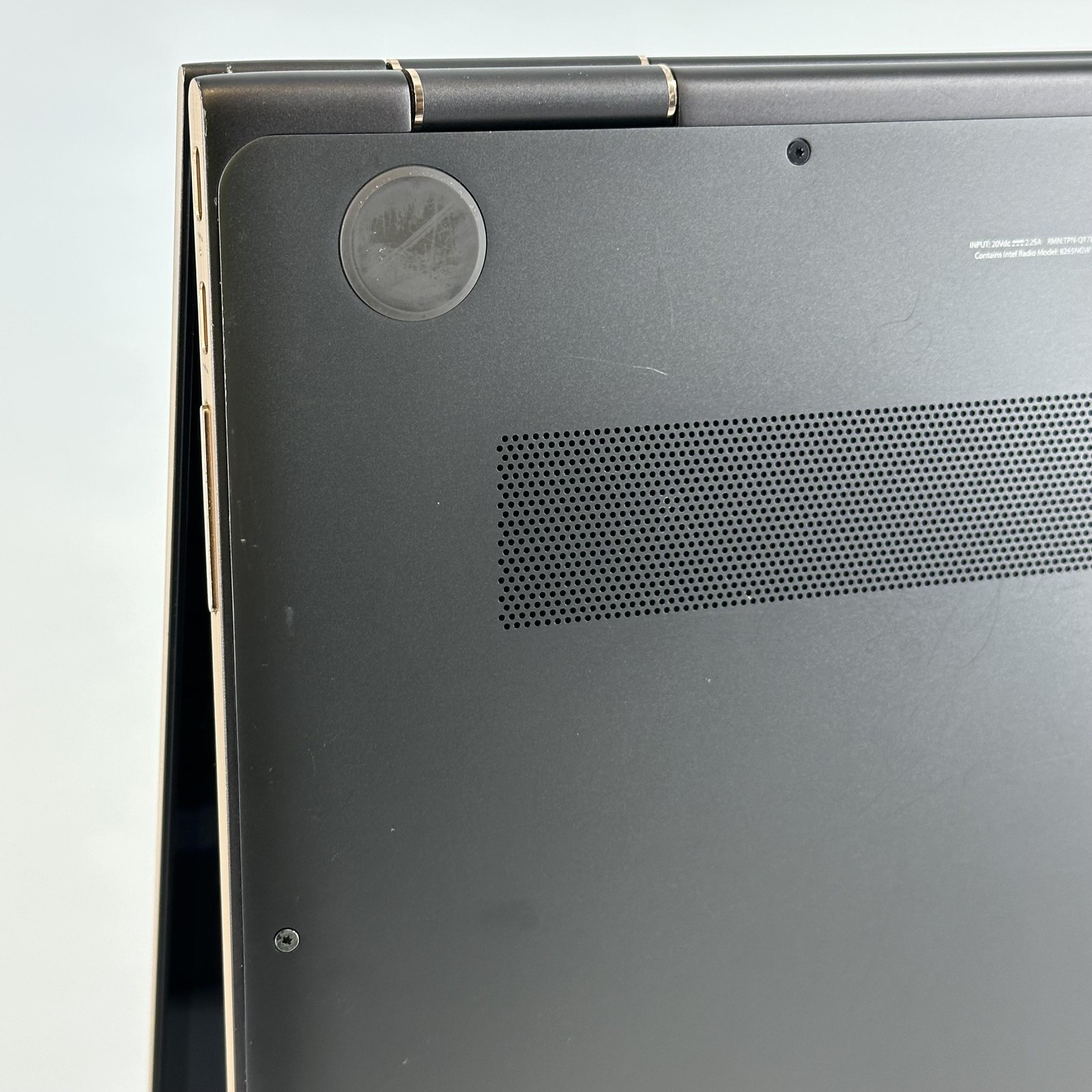 HP Spectre 13 x360 Gray 4K TOUCH i7-7500U 2.70GHz 16GB 512GB SSD Good WHITE SPOT