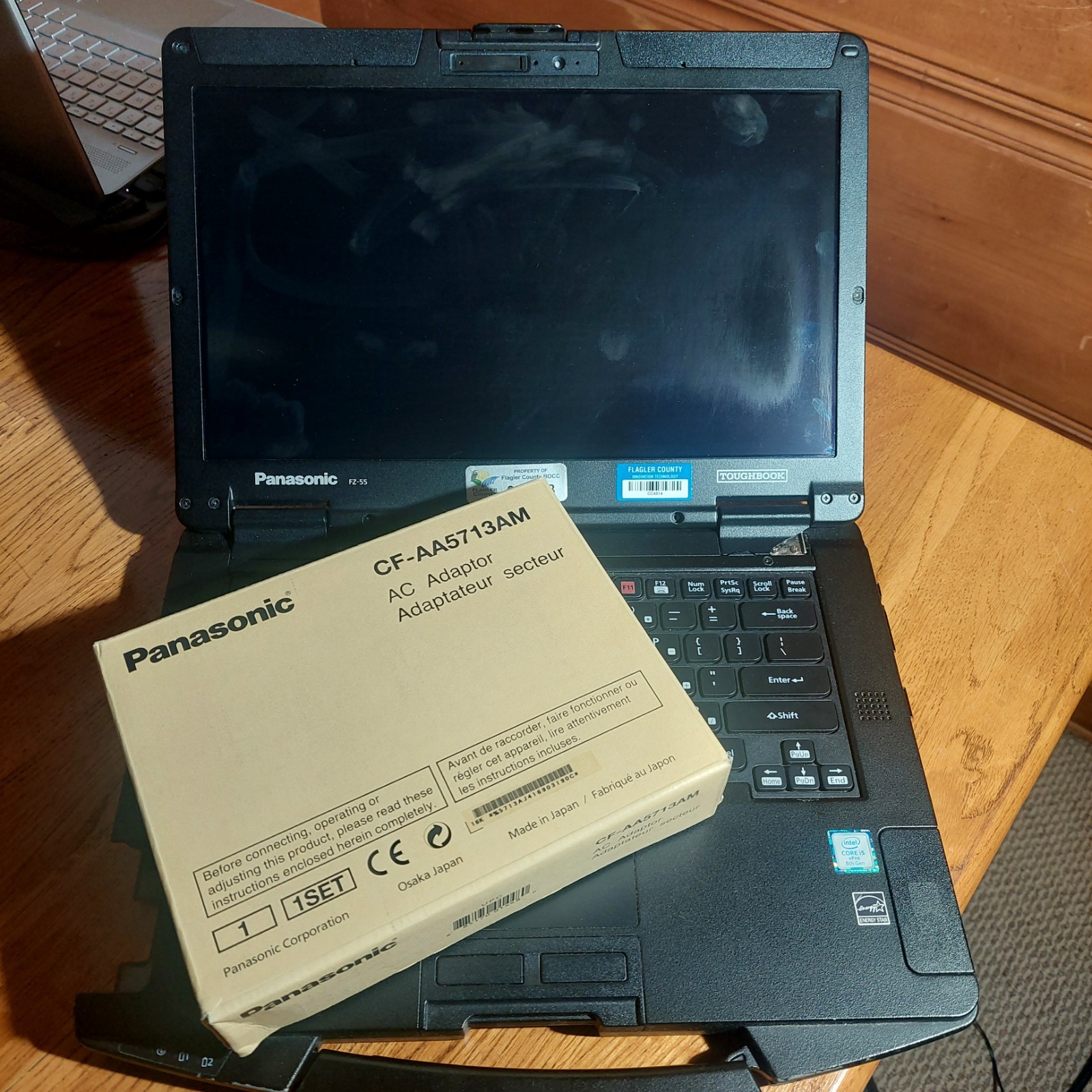 Panasonic Toughbook FZ-55 14″ MK1 Touchscreen i5 8th Gen 8GB RAM NO BATT/HDD