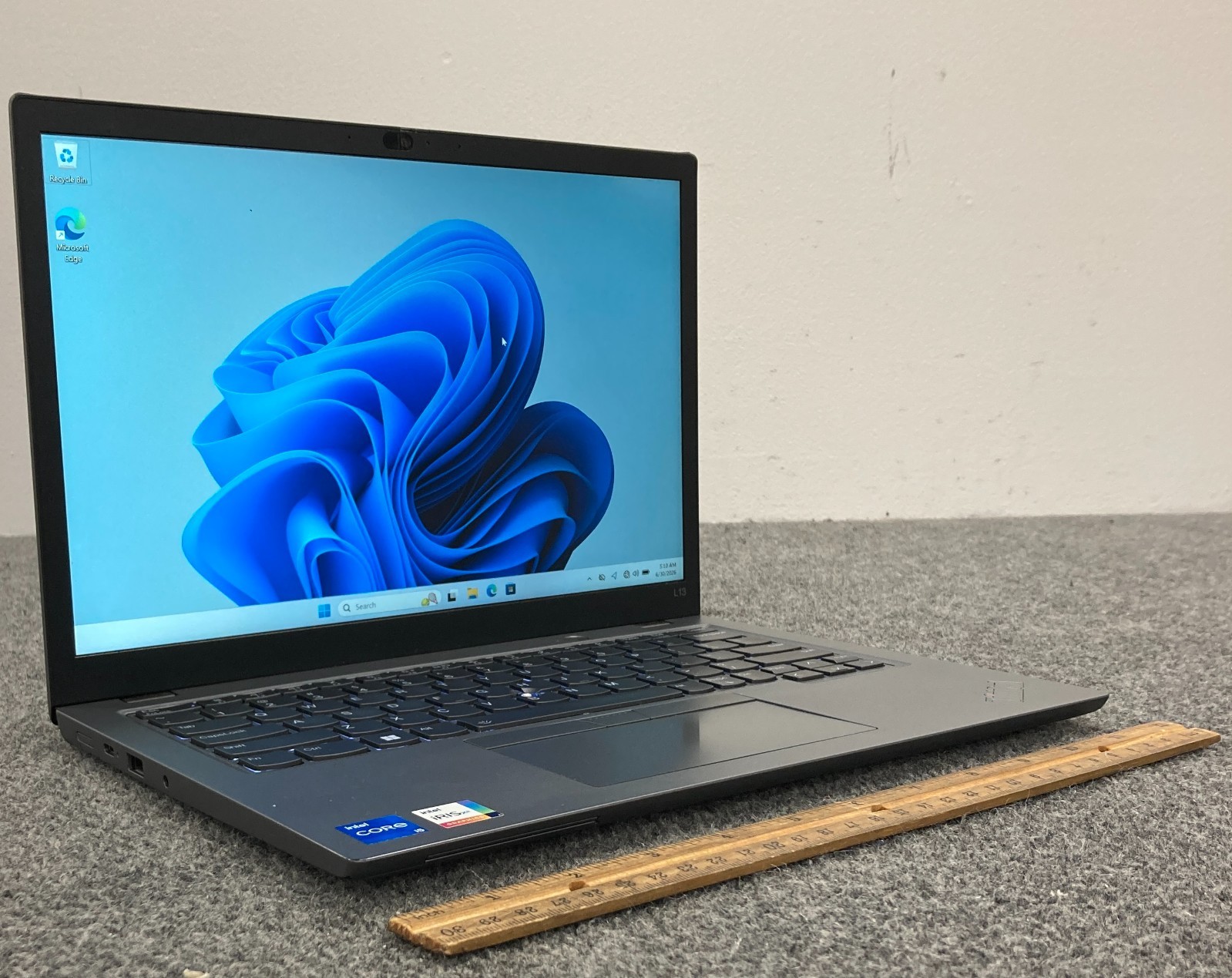 Lenovo ThinkPad L13 Gen 3 14″ Laptop i5-1235U 16GB RAM 256GB NVMe, As Is