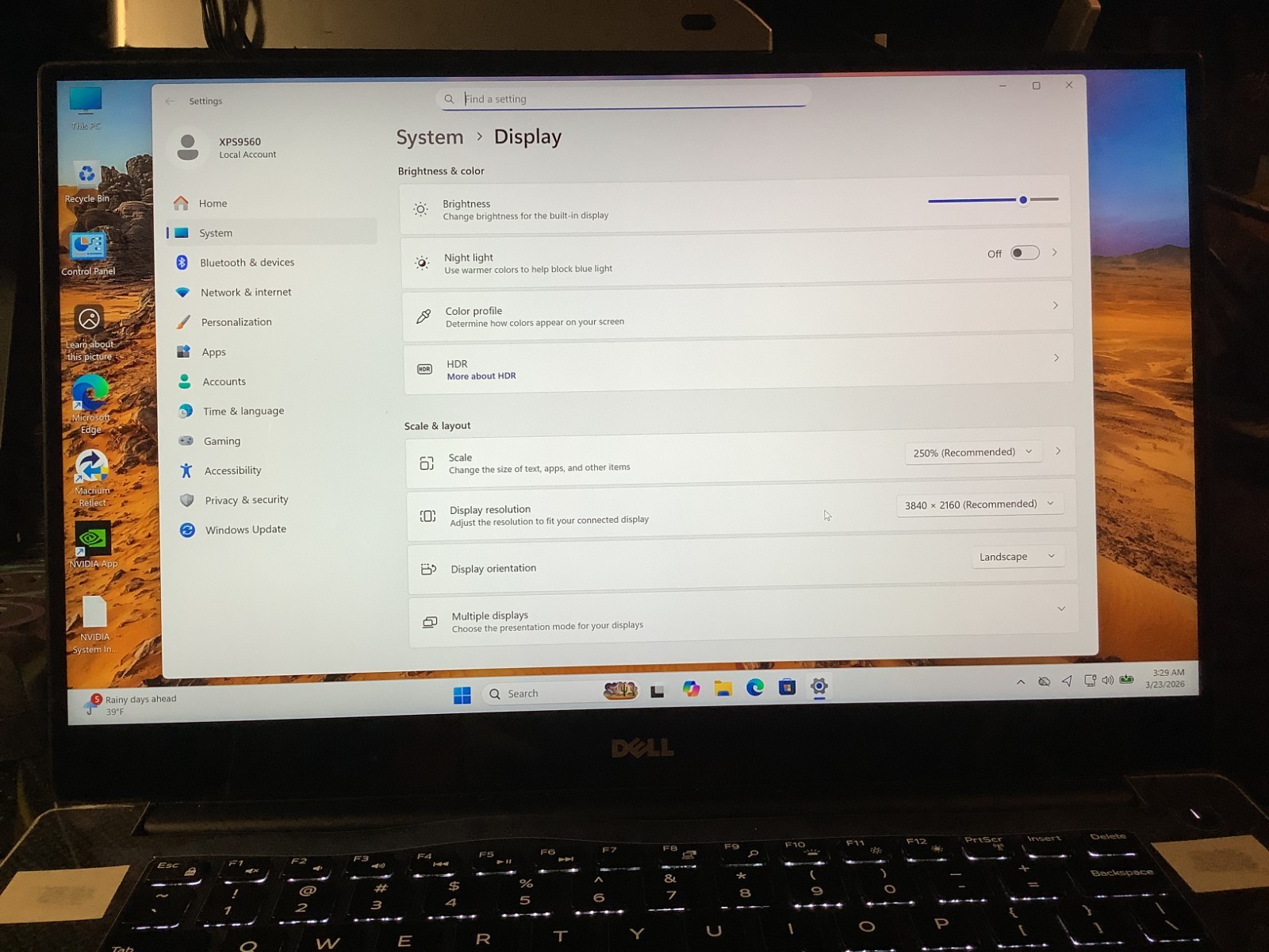 Dell XPS 9560, Touch, Game-GTX1050, i5 7300HQ, 16GB-256GB + 500 HDD, Win 11 Home
