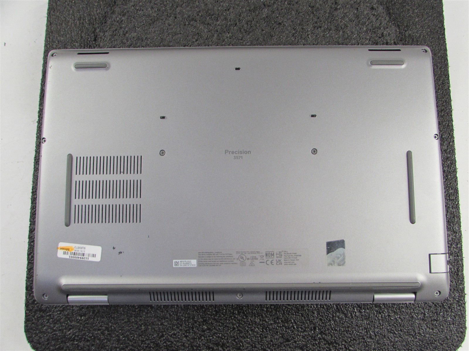 DELL PRECISION 3571 1920X1080 FHD CORE I7-12800H 512GB 16GB RAM T600 NO O.S