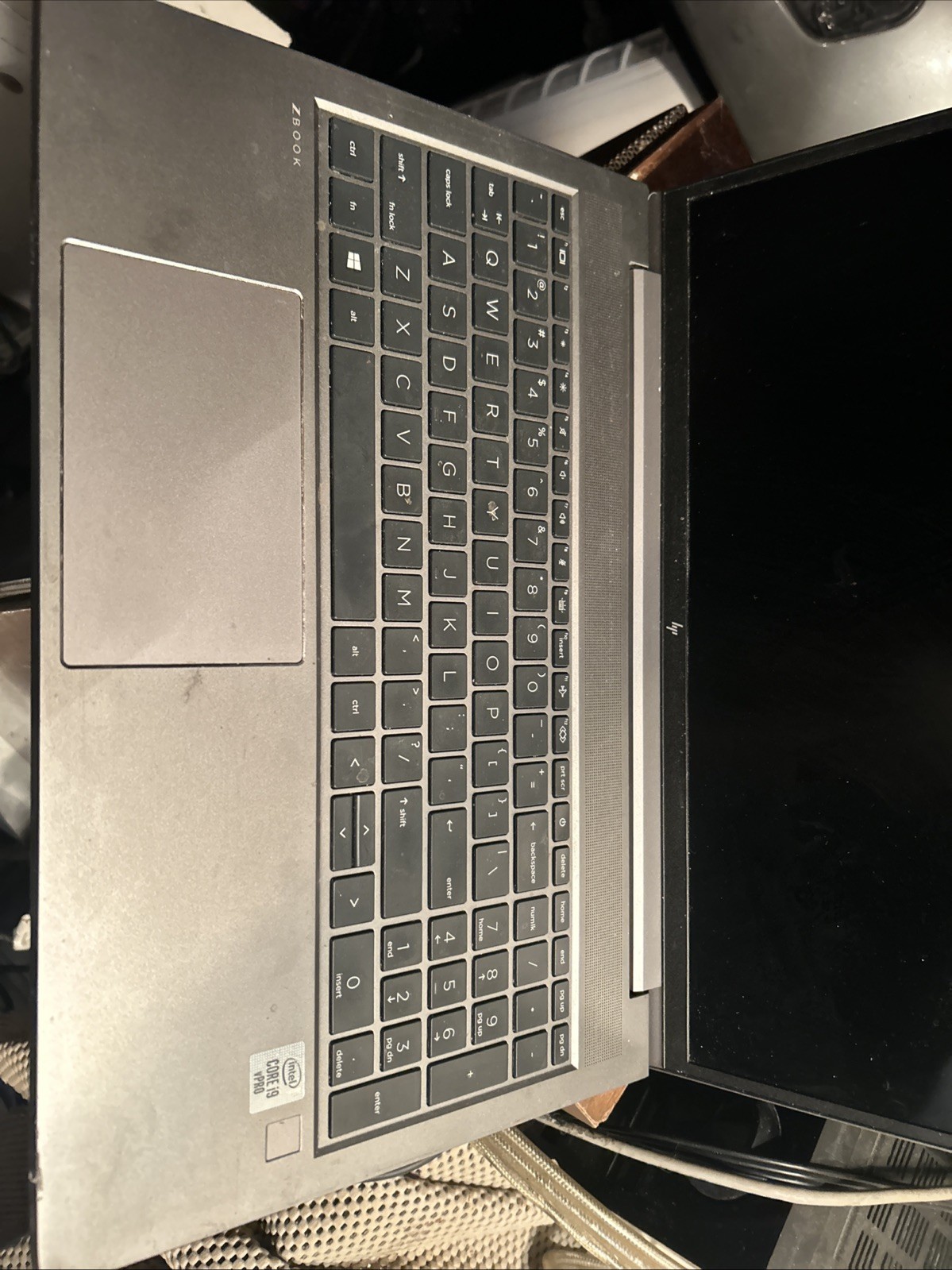 HP Zbook Studio G7 | i9-10885H @ 2.4GHz | 32GB RAM | T2000M | 512GB SSD | No AC