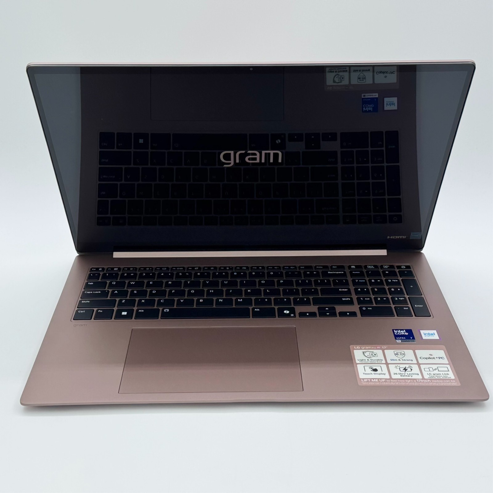 LG gram Max 17″ Touch Laptop Intel Core Ultra 7 32GB RAM 1TB SSD Matte Bronze
