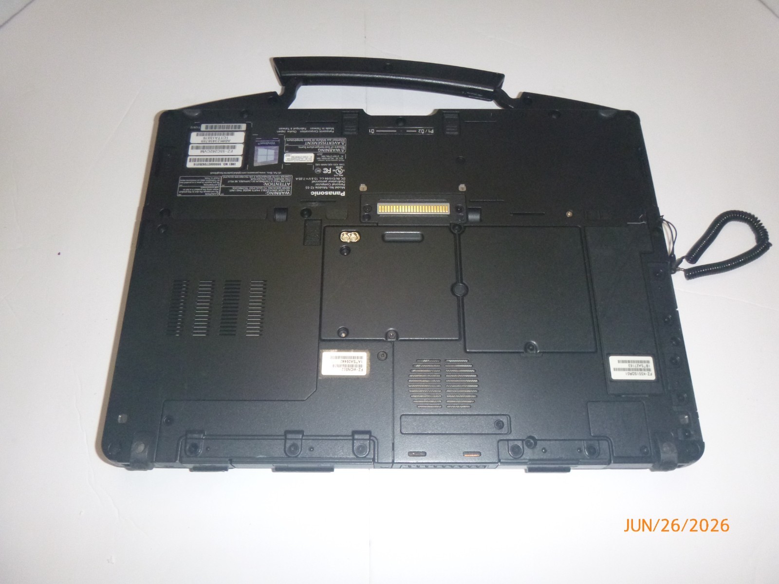 Panasonic FZ 55 Toughbook i5-8365U 1.6GHz 16GB – Touch – Webcam