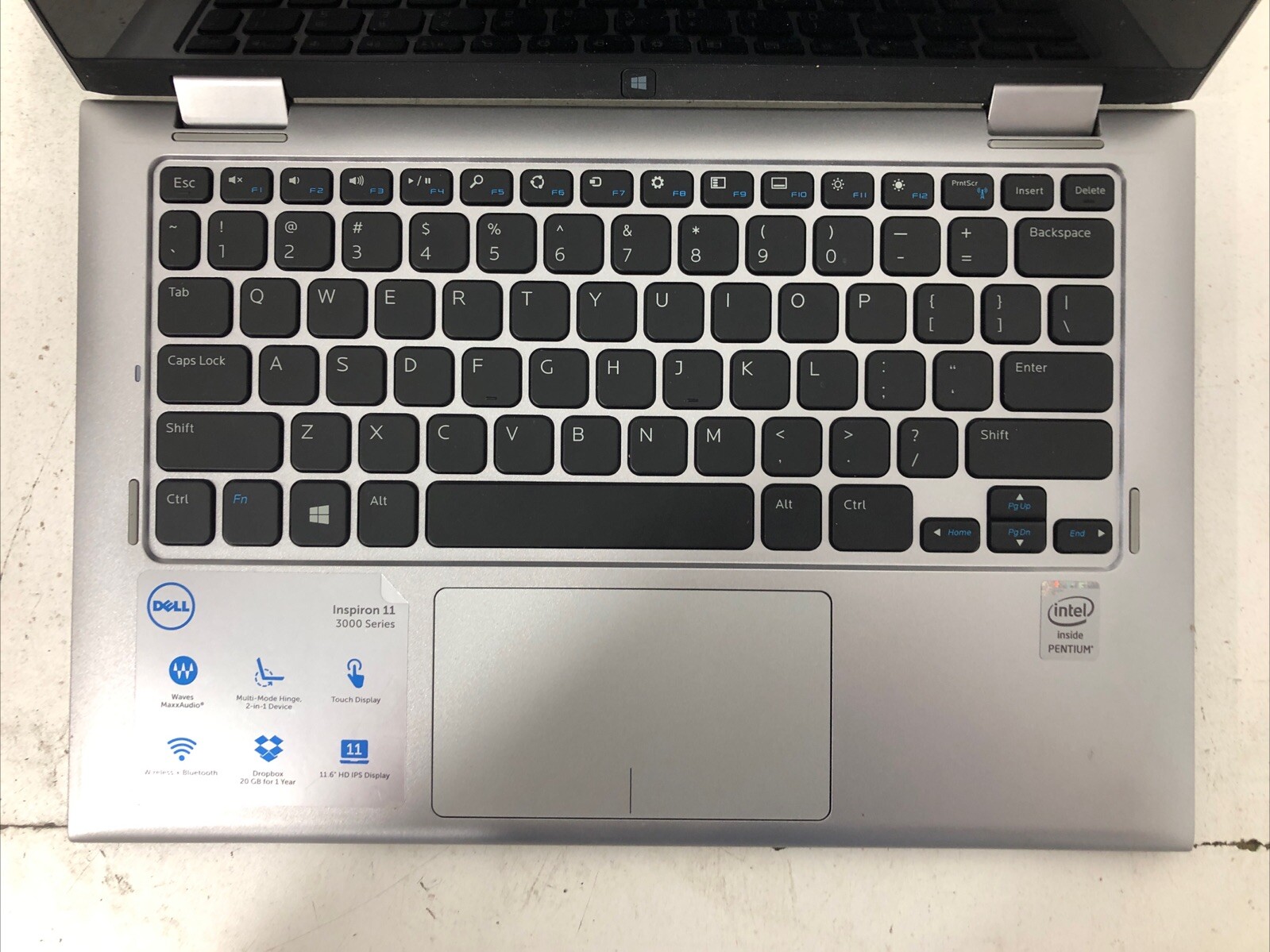 Dell Inspiron 11 – 3147 – 12″ 1366×768 – N3530 – 4GB – NO HDD – NO OS