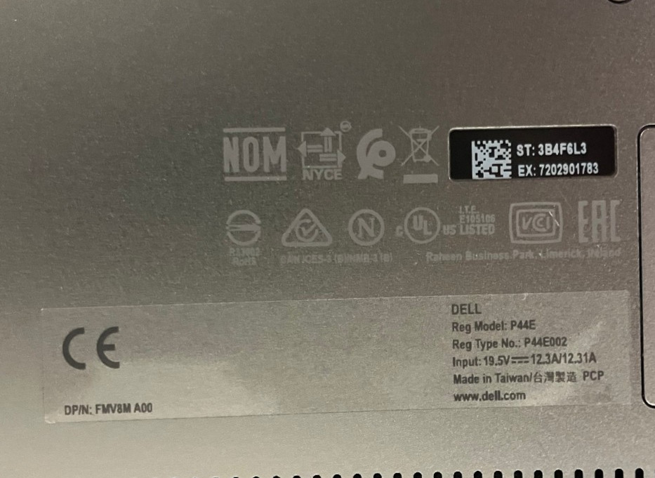 Dell Precision 7760 17″ NVIDIA RTX A3000 2.5GHz Intel Core i7-11850H 64GB 1TB